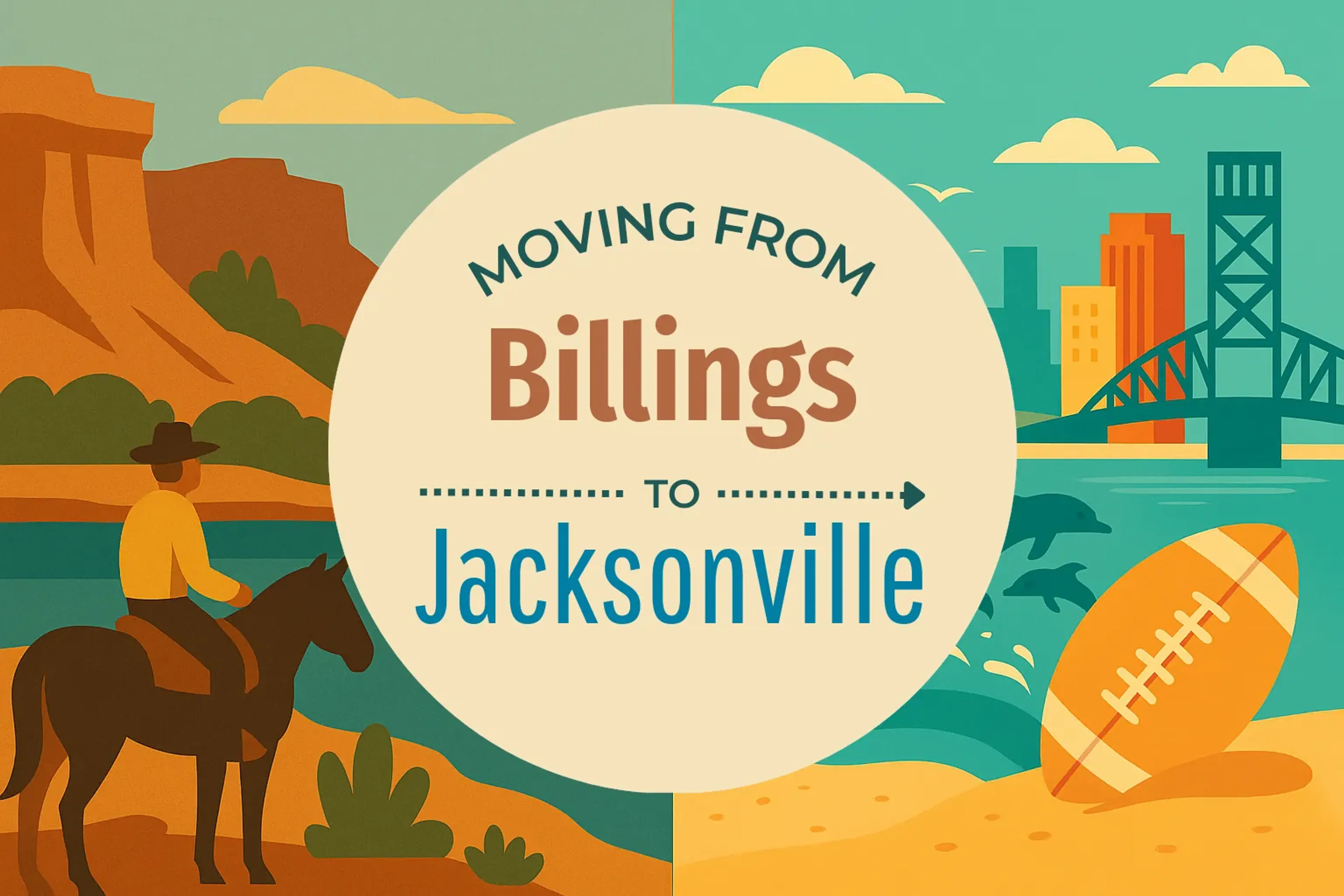 Side-by-side comparison of Billings to Jacksonville moving companies
