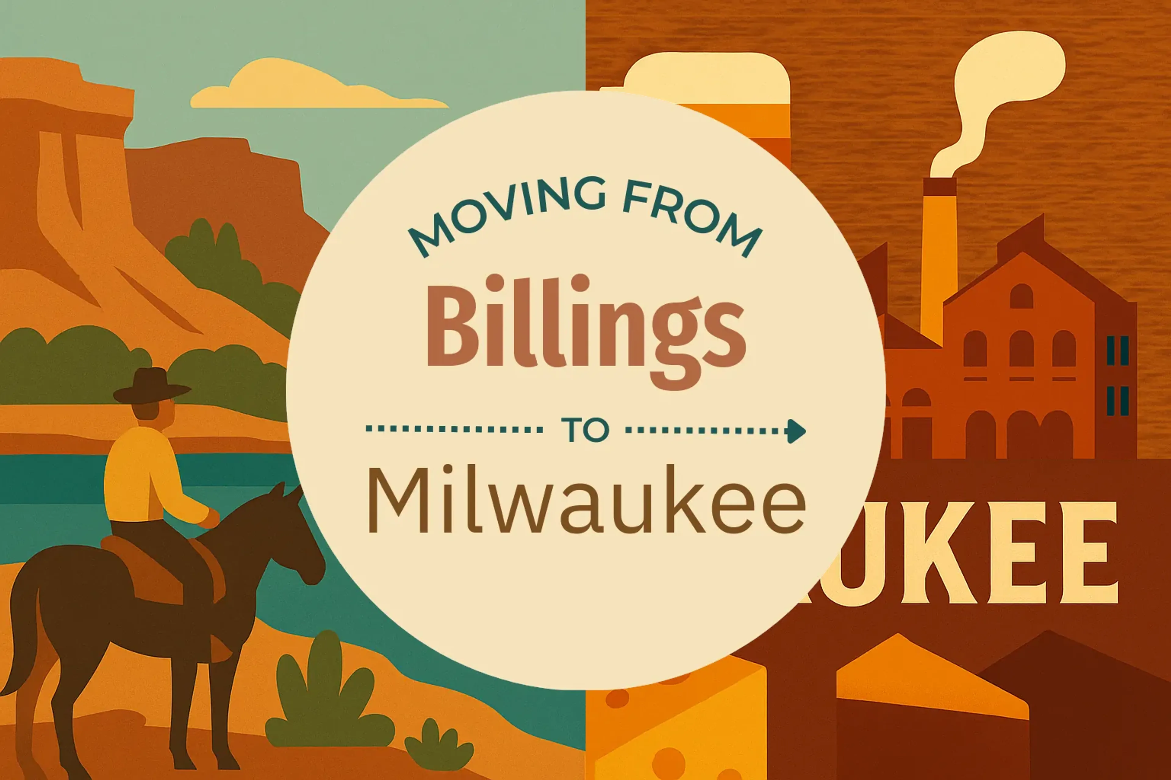 Side-by-side comparison of Billings to Milwaukee moving companies
