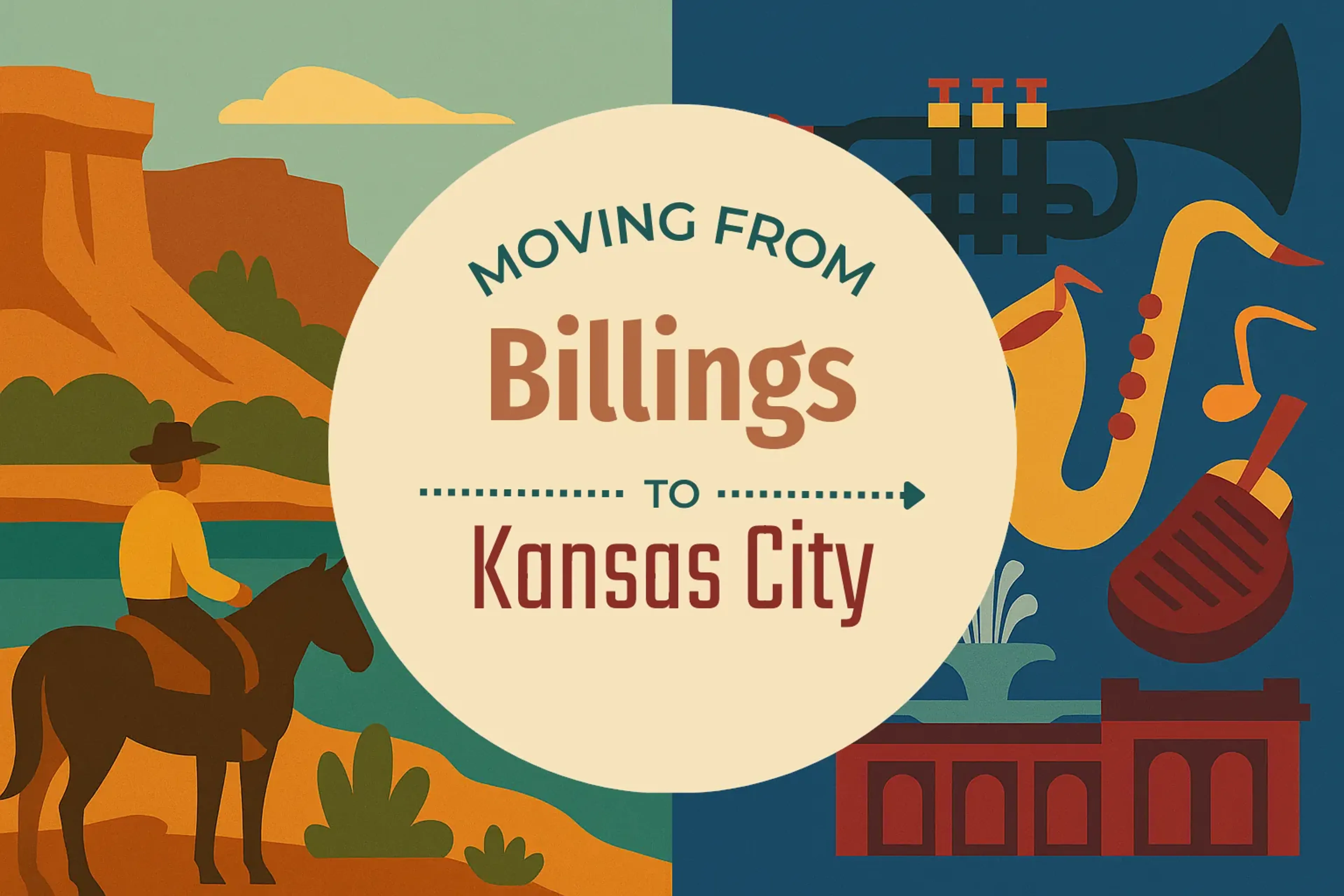 Side-by-side comparison of Billings to Kansas City moving companies