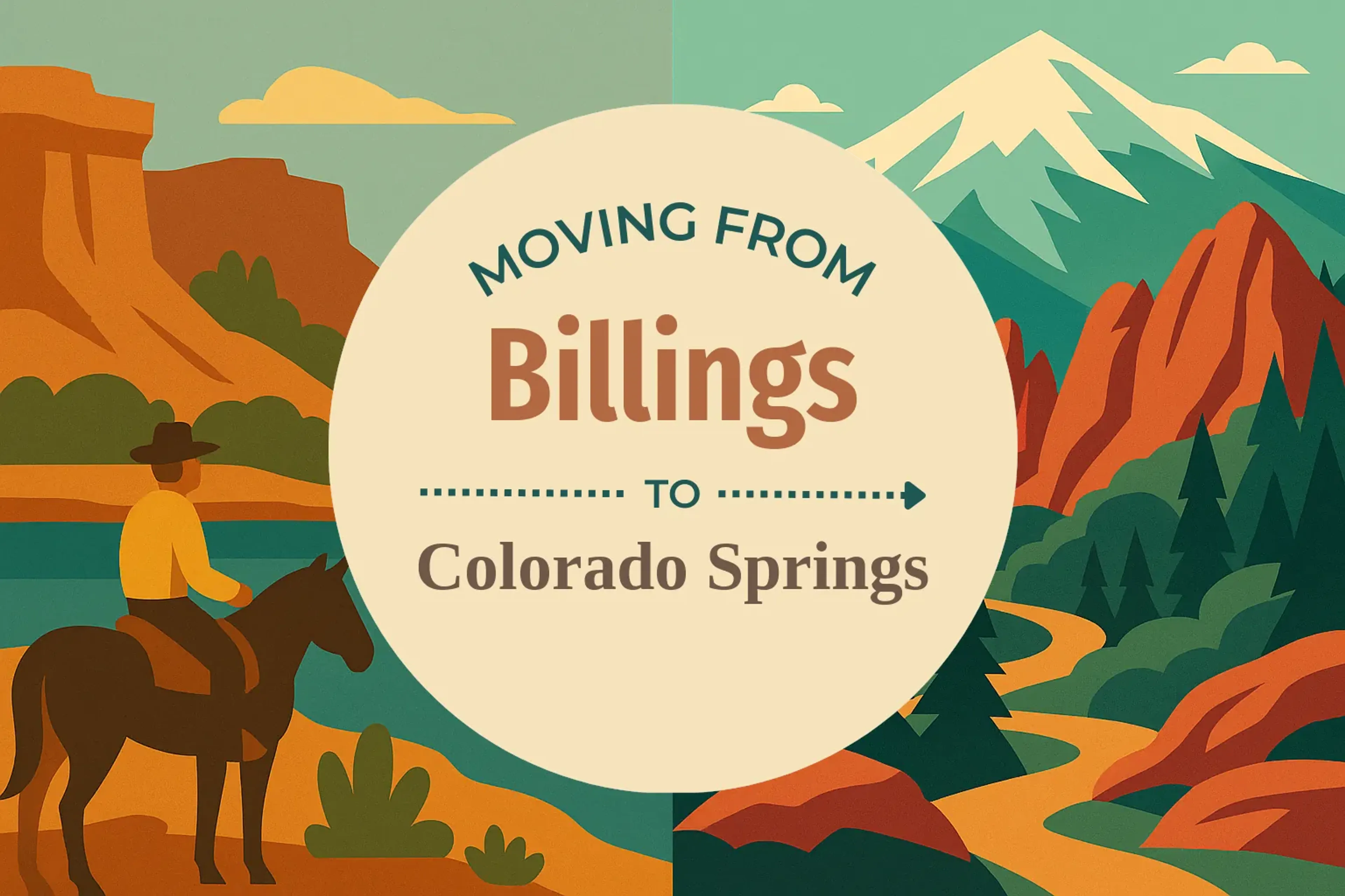 Side-by-side comparison of Billings to Colorado Springs moving companies