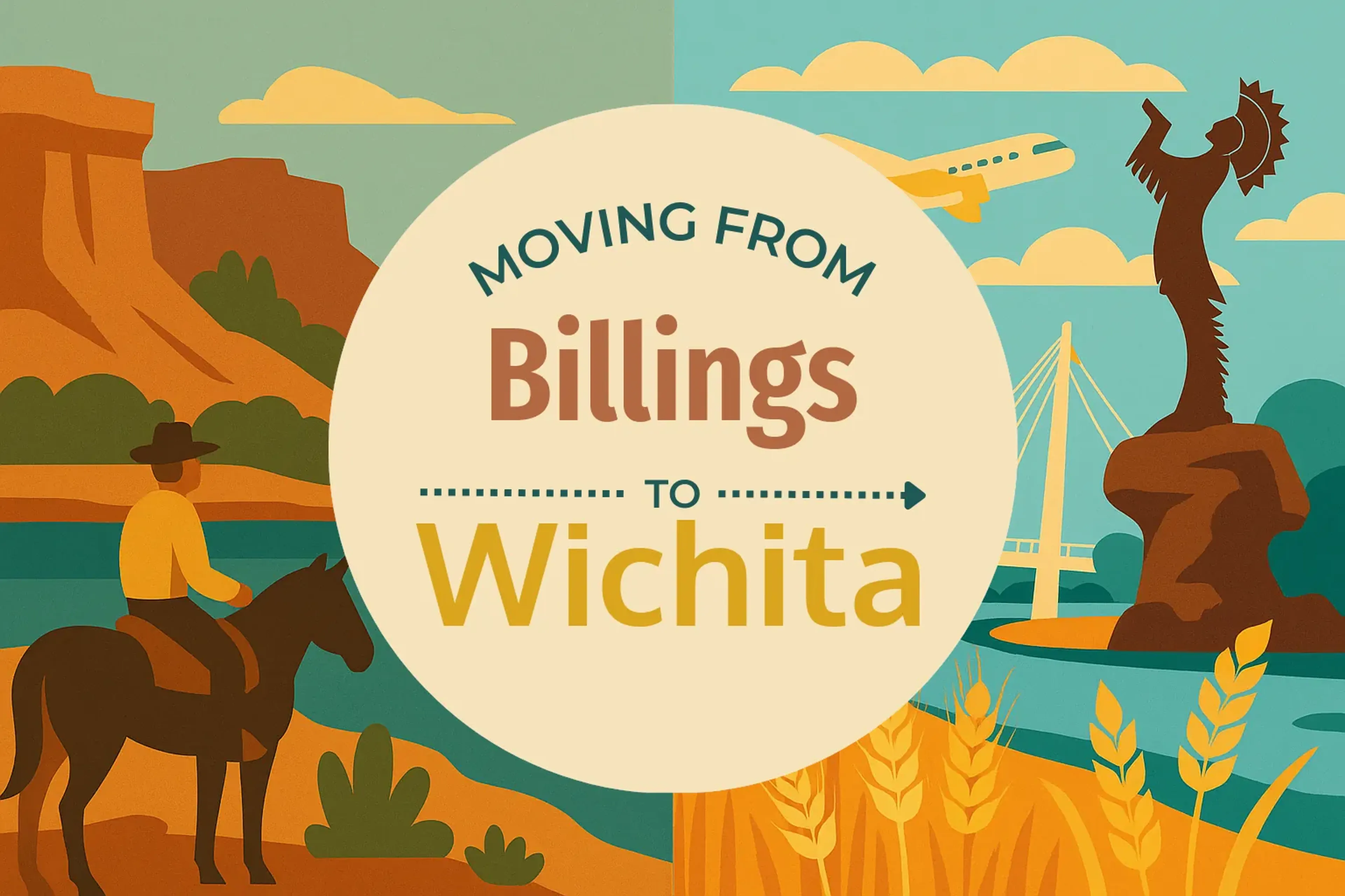 Side-by-side comparison of Billings to Wichita moving companies