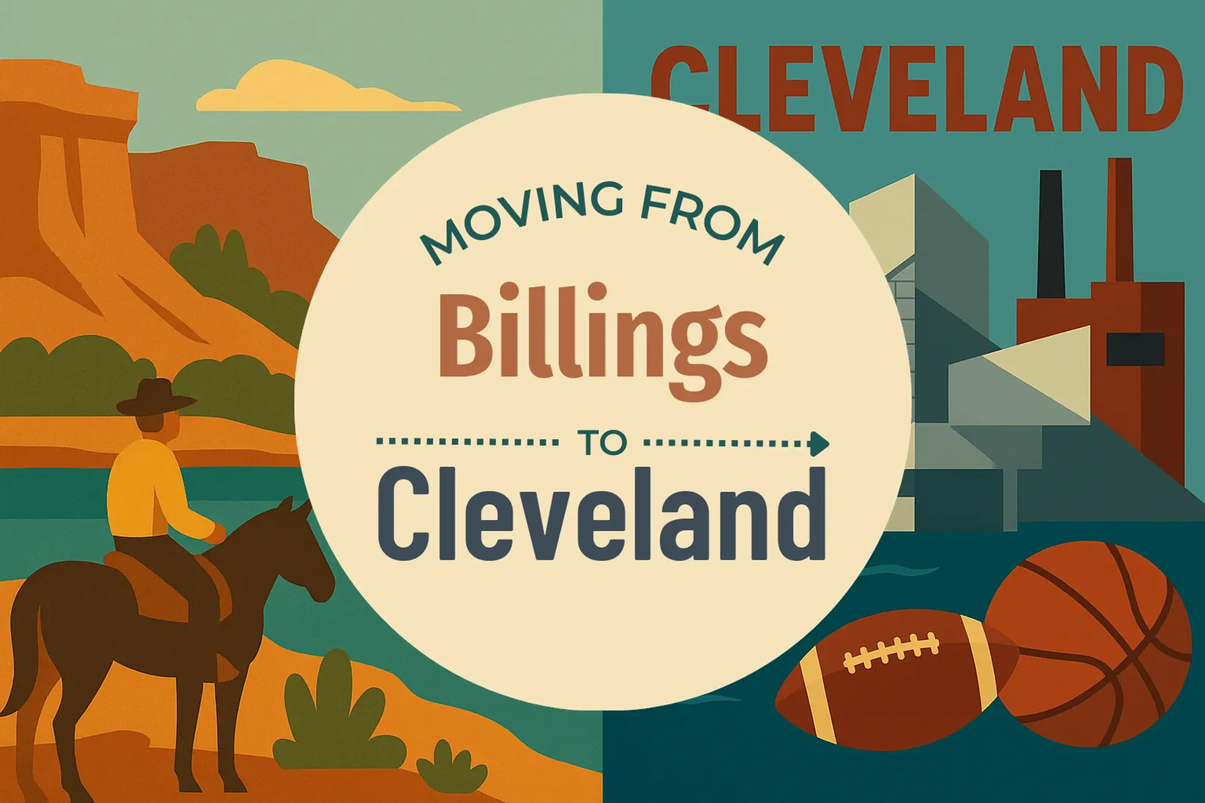 Side-by-side comparison of Billings to Cleveland moving companies