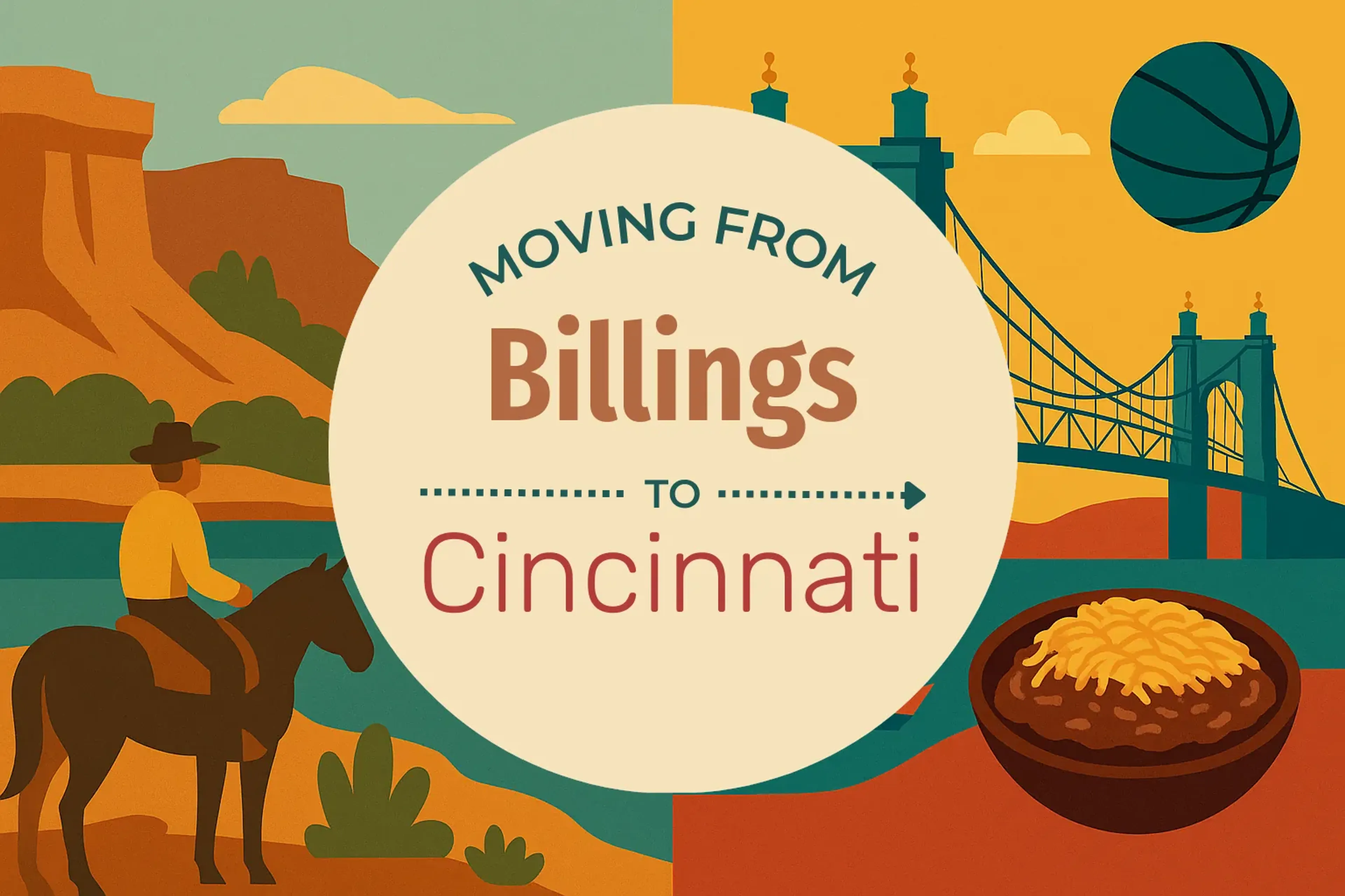 Side-by-side comparison of Billings to Cincinnati moving companies