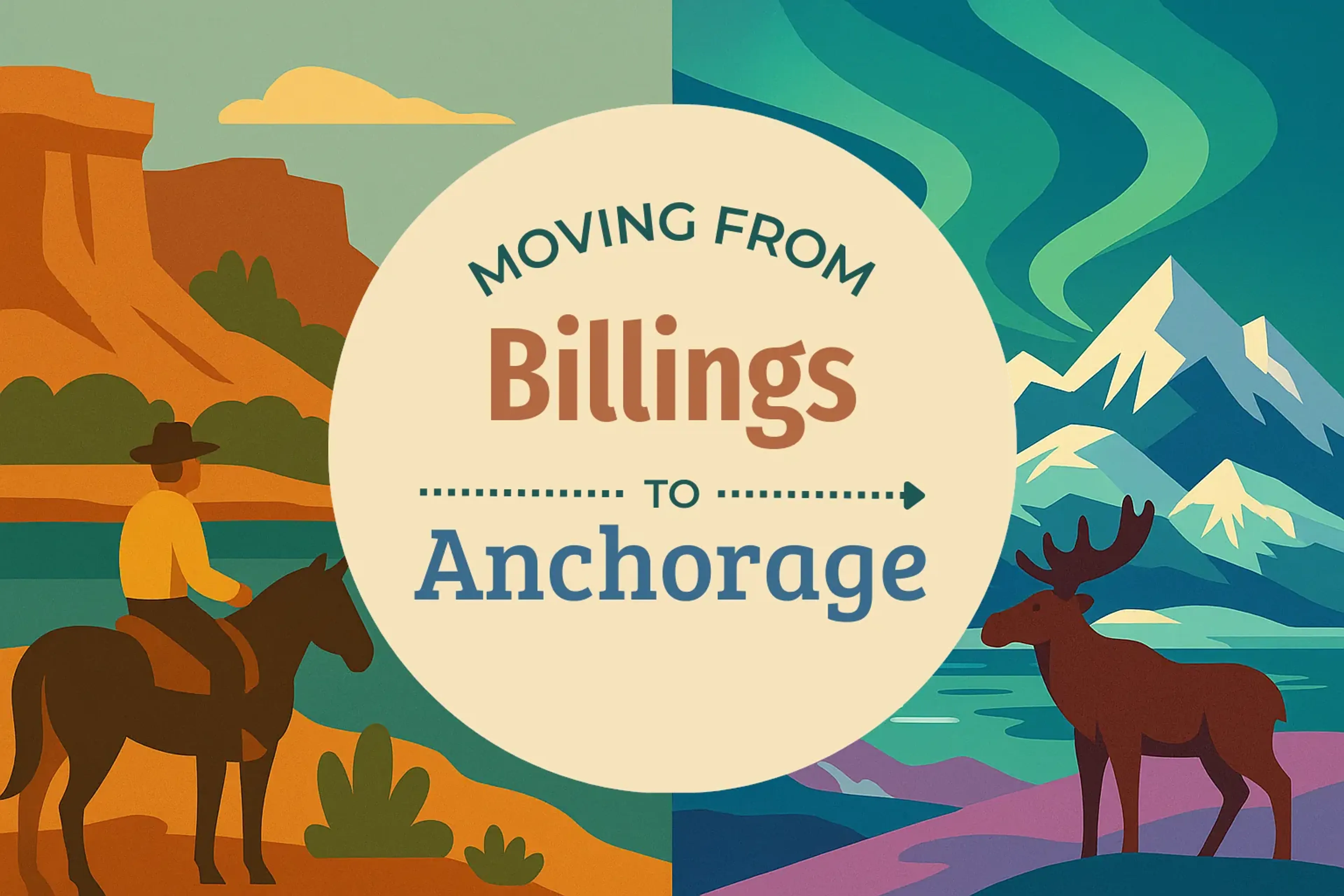 Side-by-side comparison of Billings to Anchorage moving companies