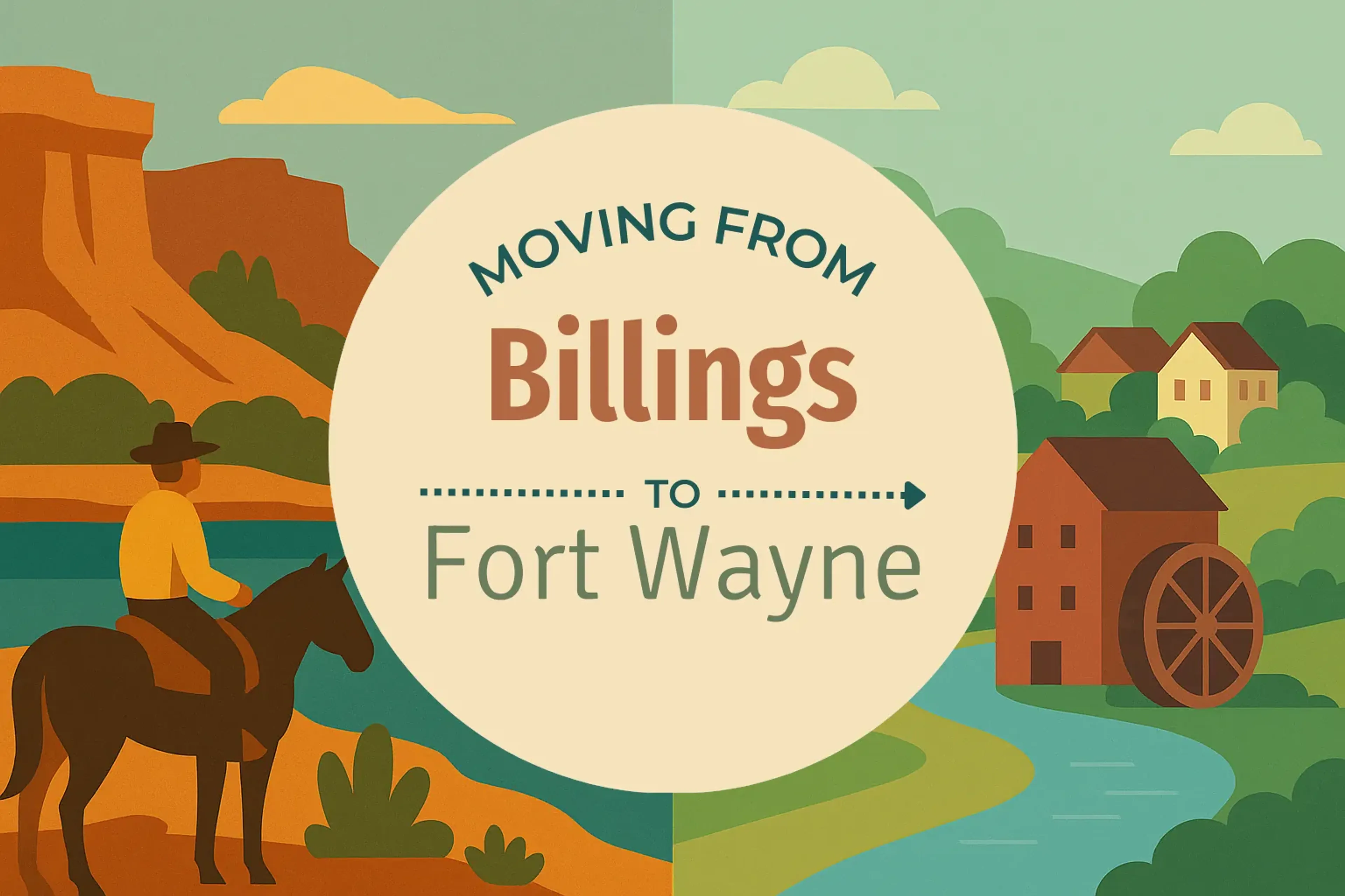 Side-by-side comparison of Billings to Fort Wayne moving companies