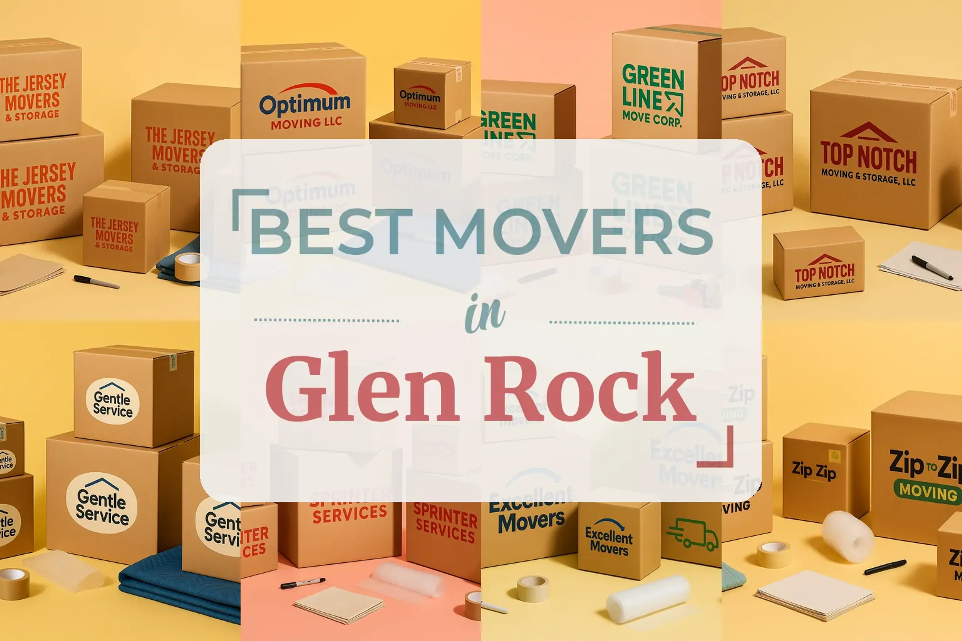 Side-by-side comparison of Glen Rock moving companies