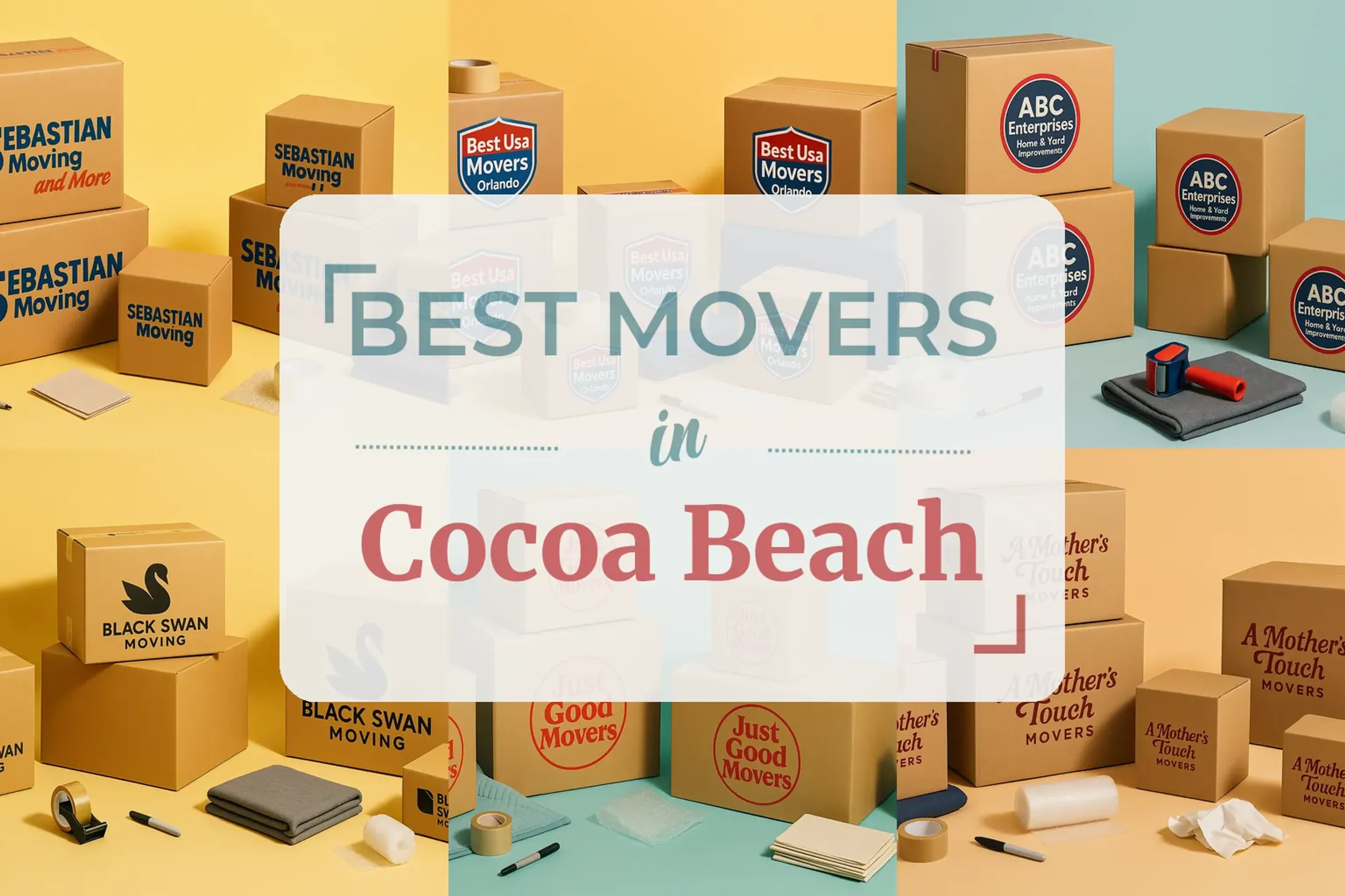 Side-by-side comparison of Cocoa Beach moving companies