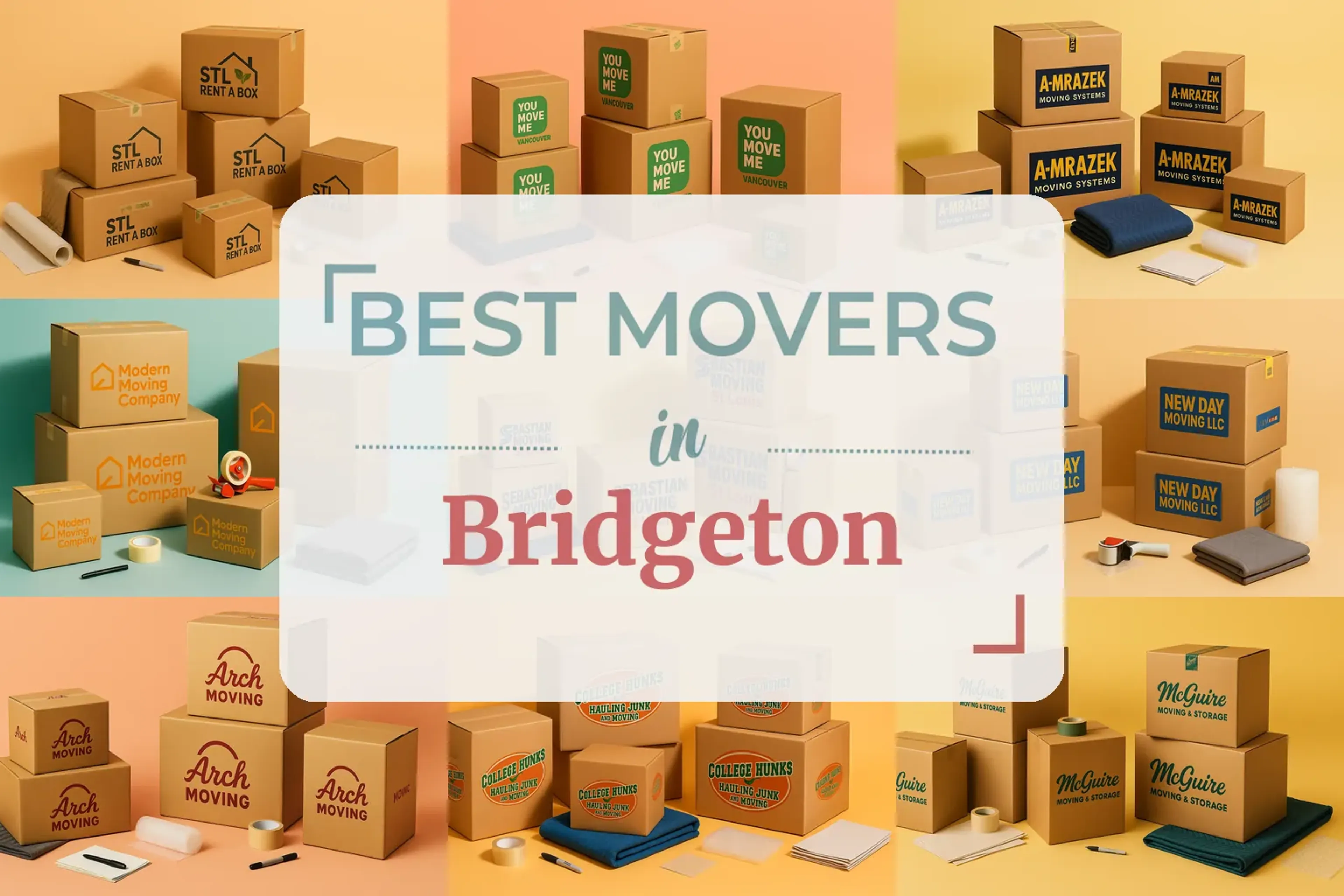 Side-by-side comparison of Bridgeton moving companies