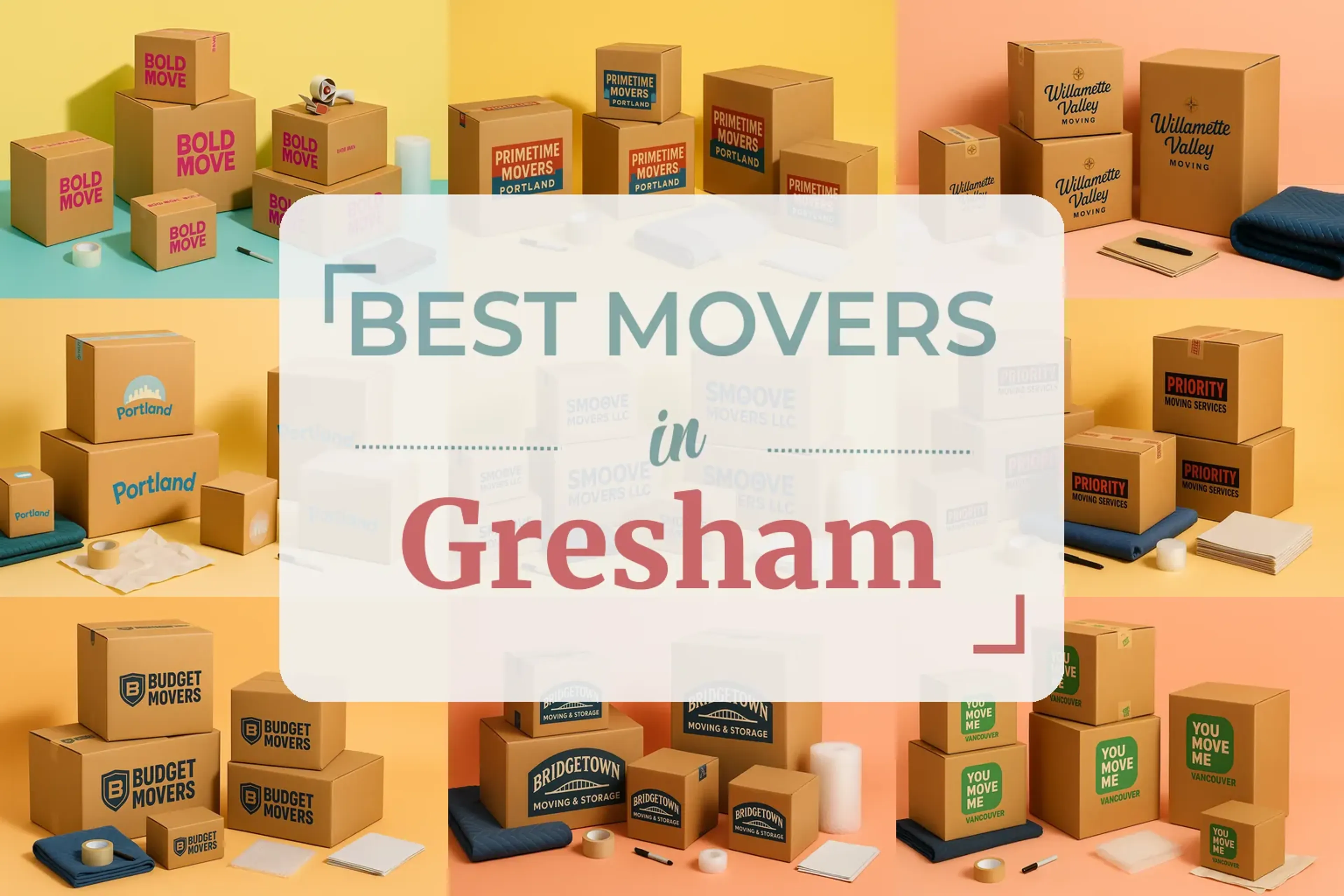 Side-by-side comparison of Gresham moving companies