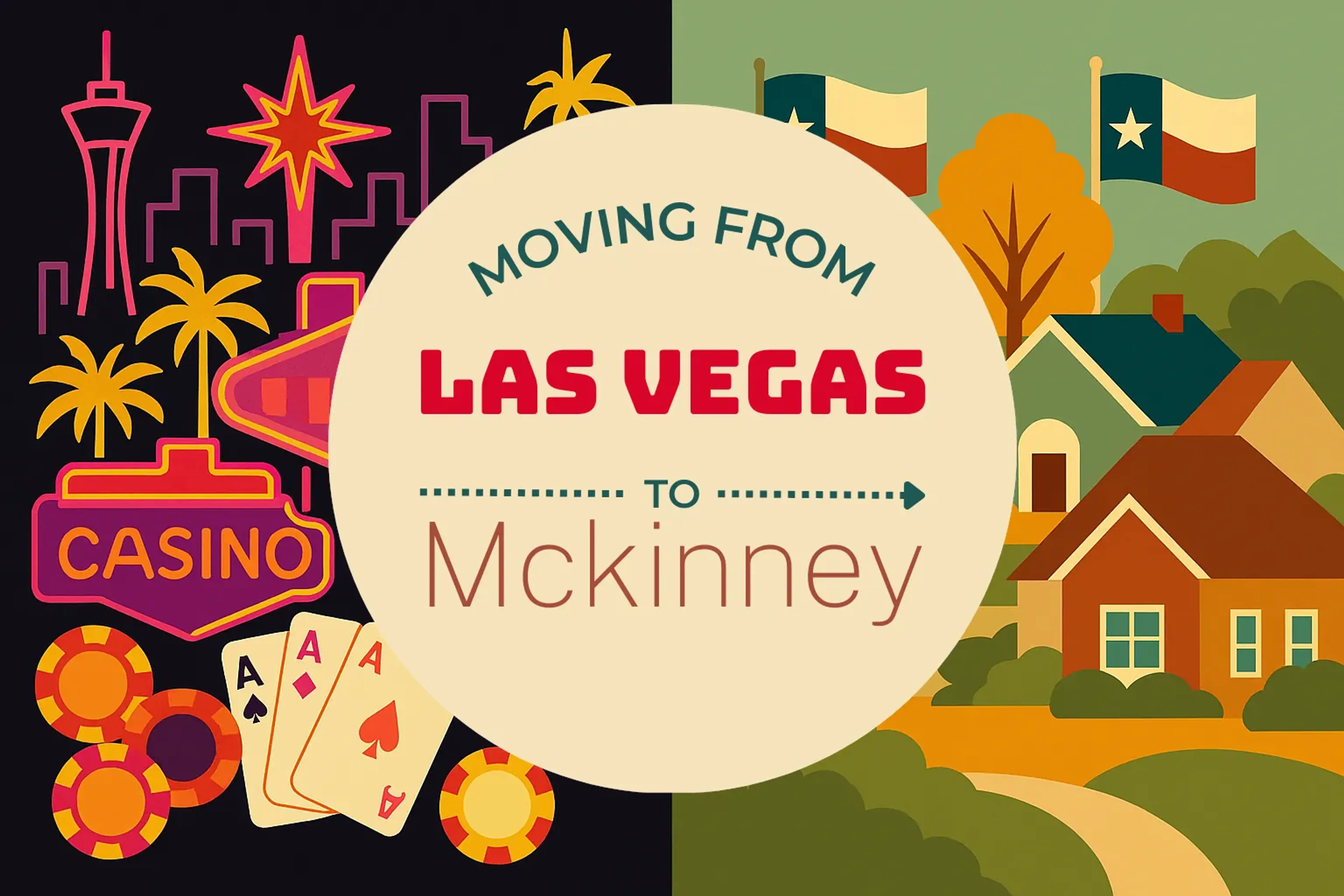 Side-by-side comparison of Las Vegas to Mckinney moving companies