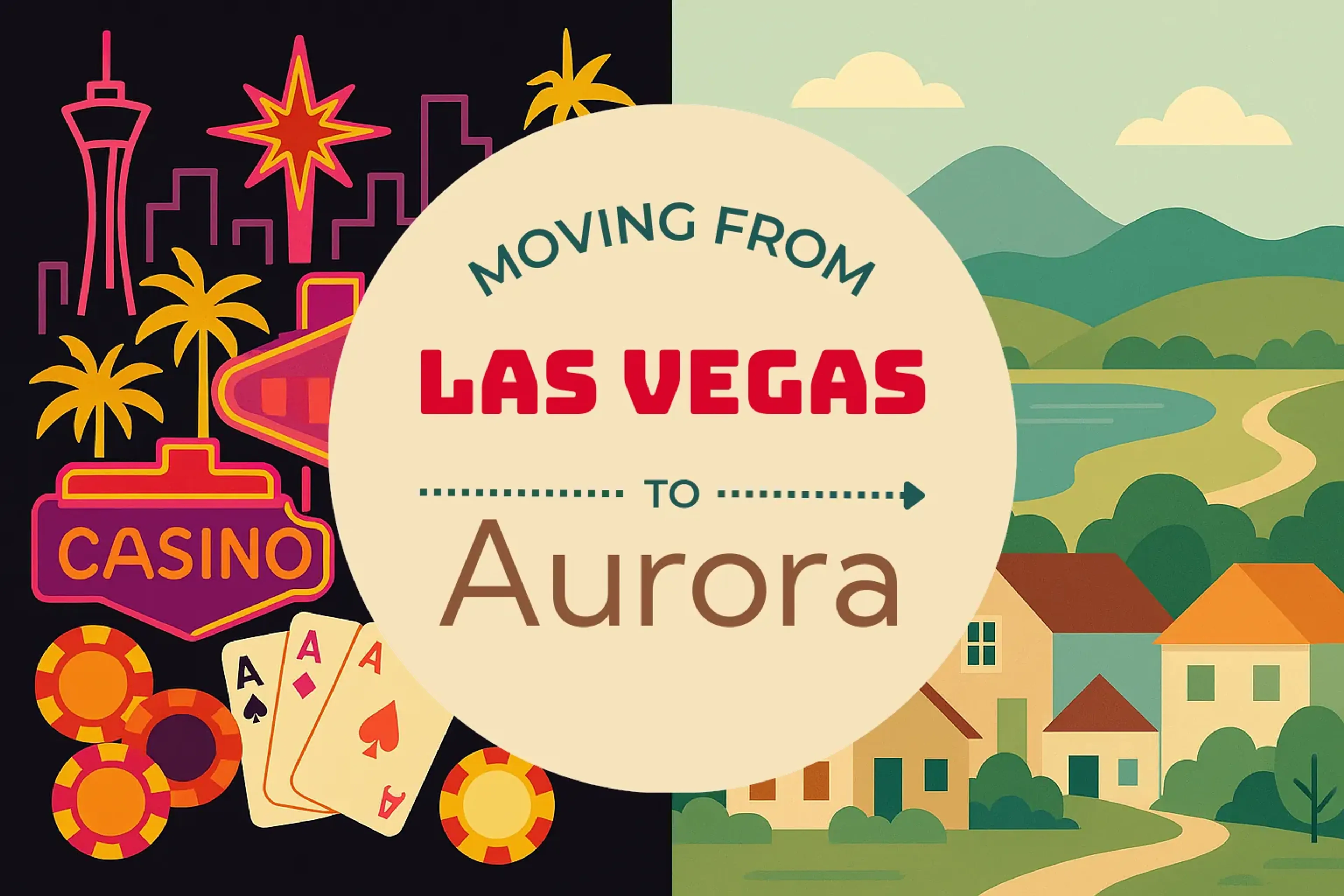 Side-by-side comparison of Las Vegas to Aurora moving companies