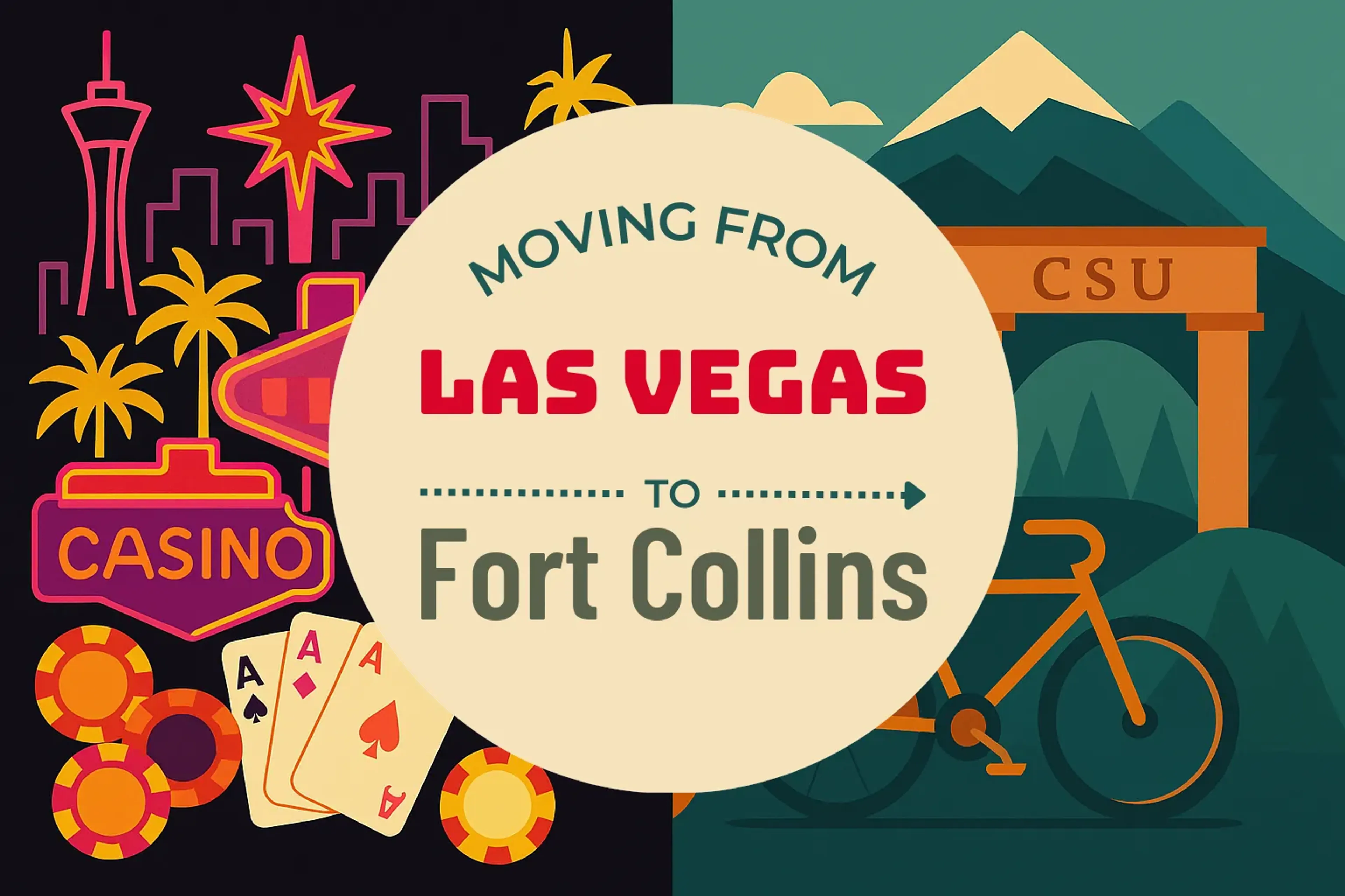 Side-by-side comparison of Las Vegas to Fort Collins moving companies