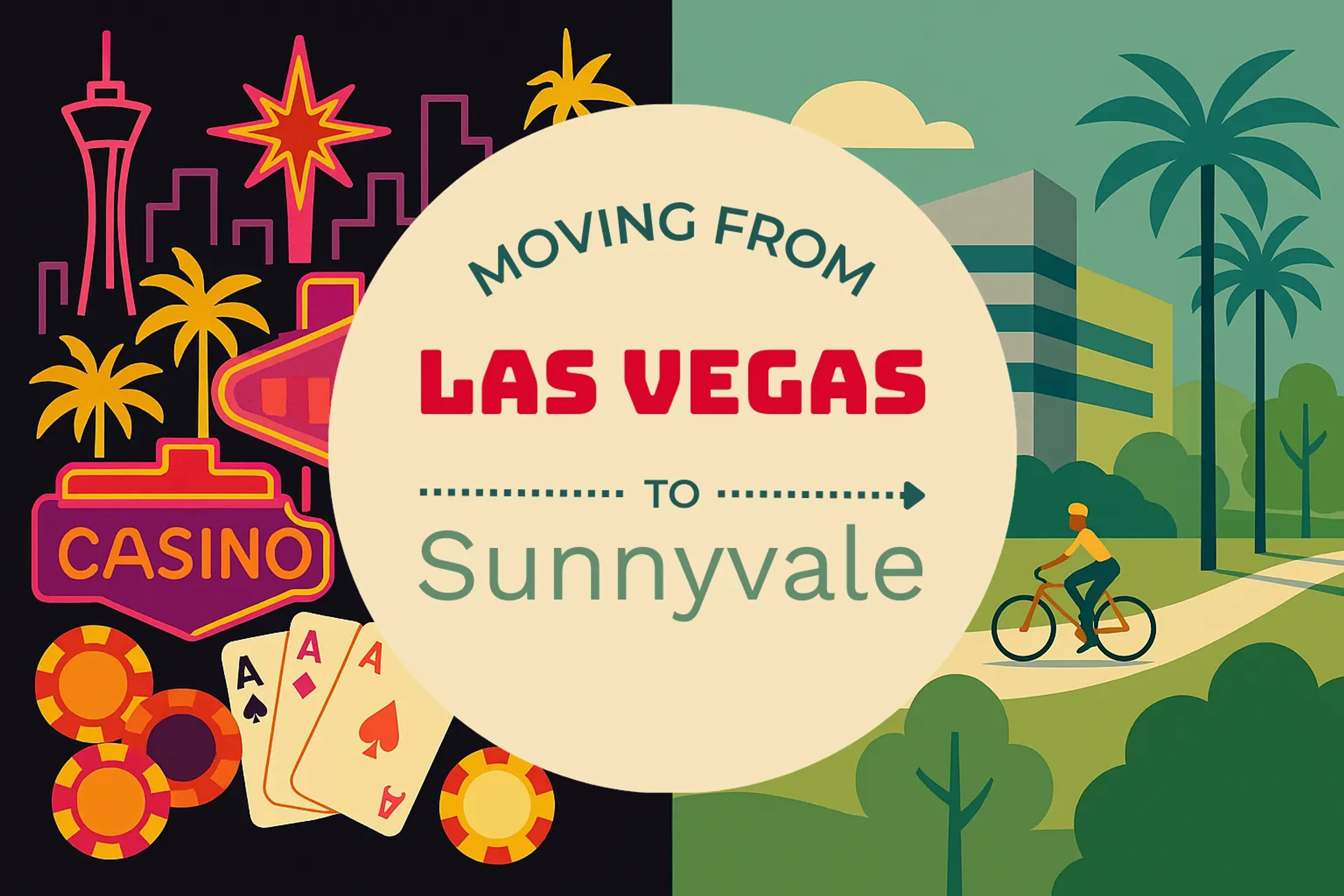 Side-by-side comparison of Las Vegas to Sunnyvale moving companies