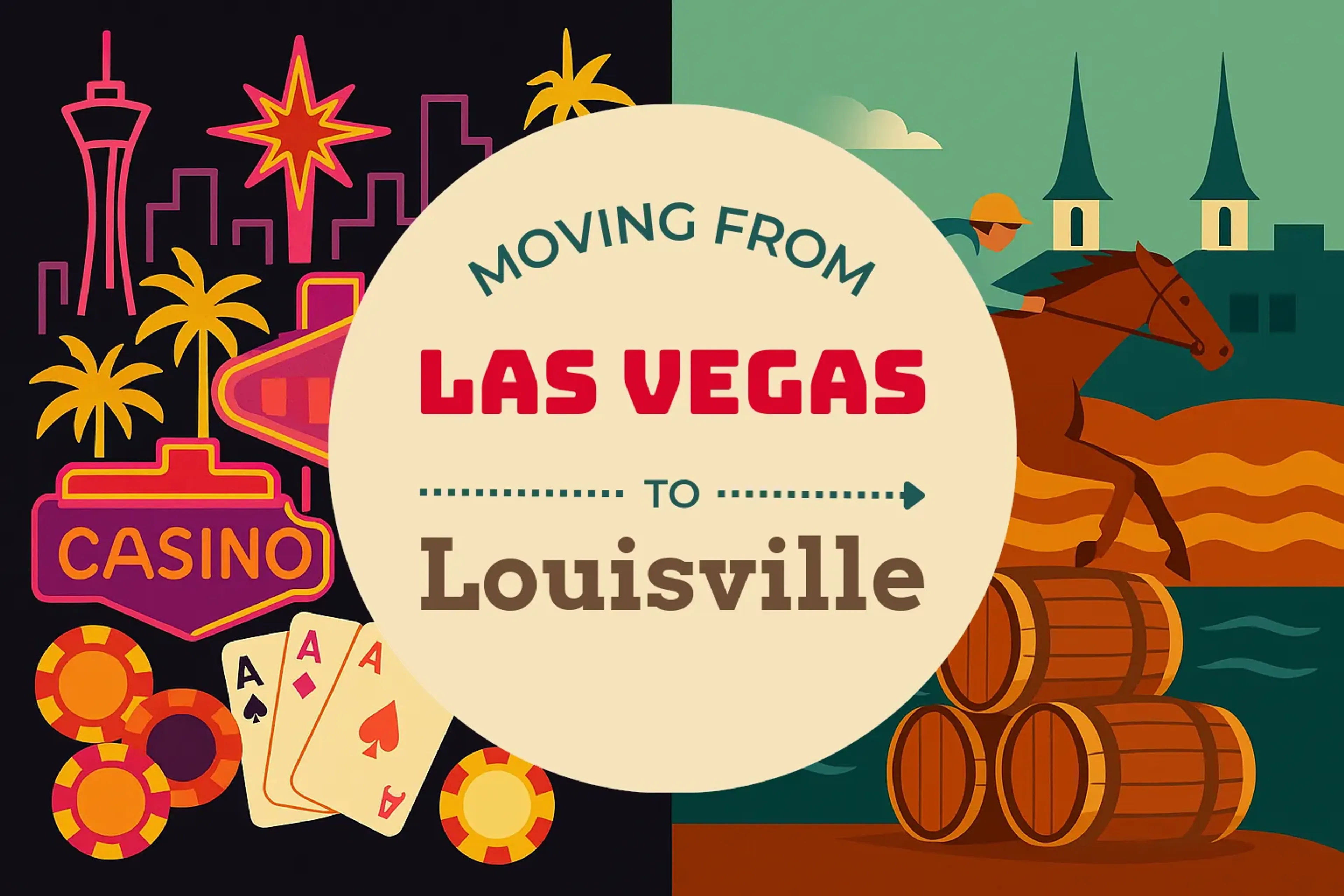 Side-by-side comparison of Las Vegas to Louisville moving companies