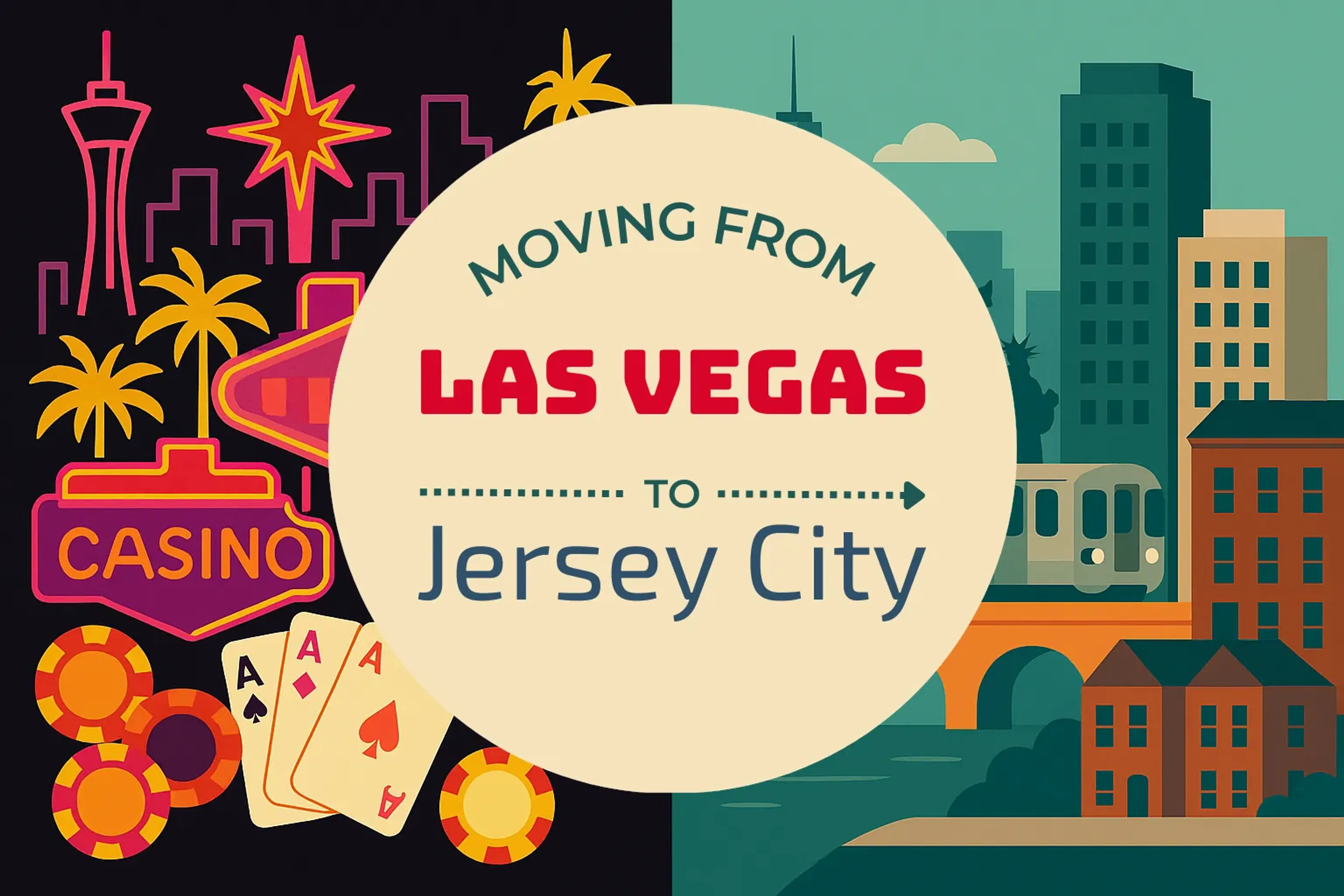 Side-by-side comparison of Las Vegas to Jersey City moving companies
