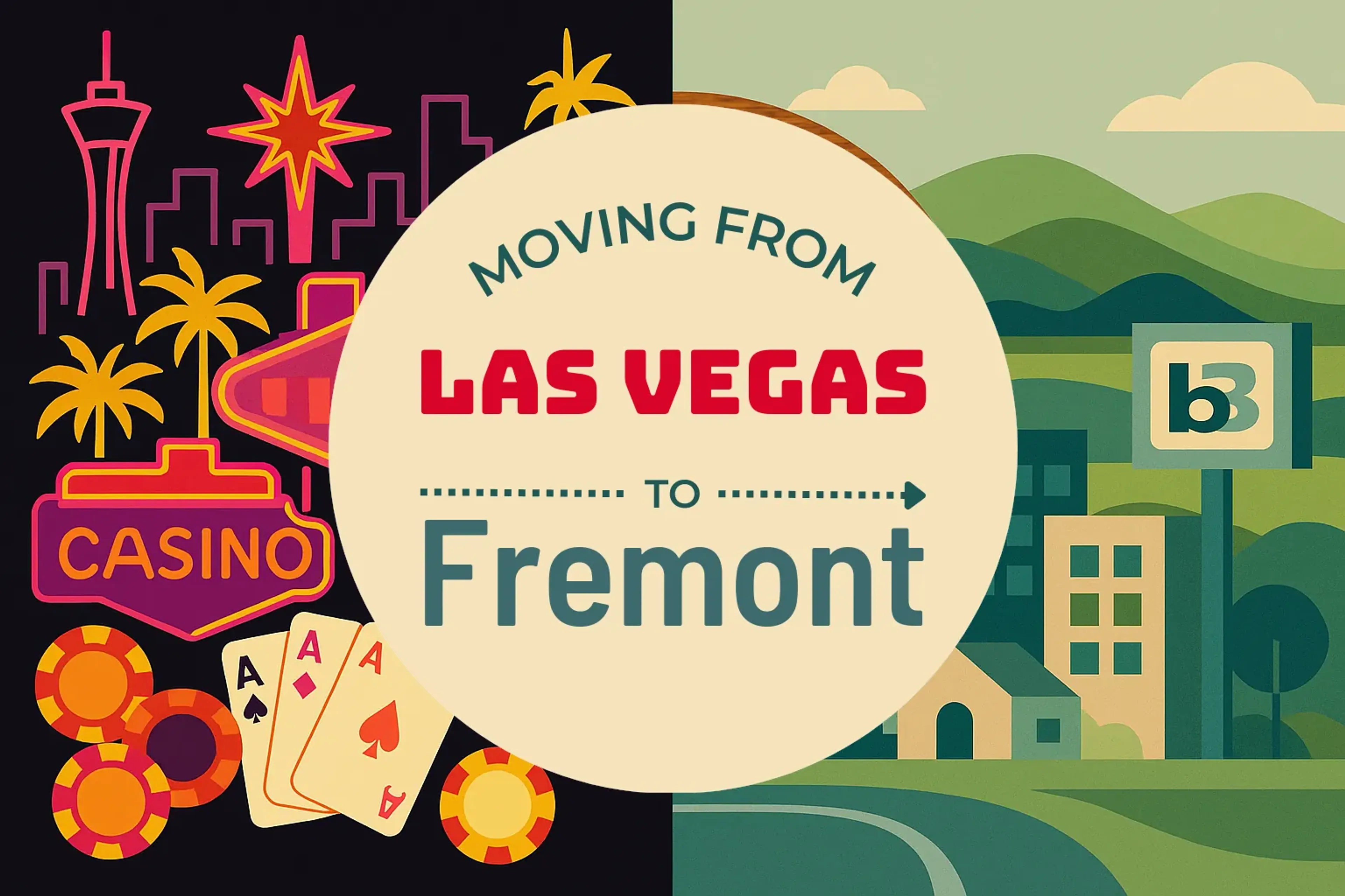 Side-by-side comparison of Las Vegas to Fremont moving companies