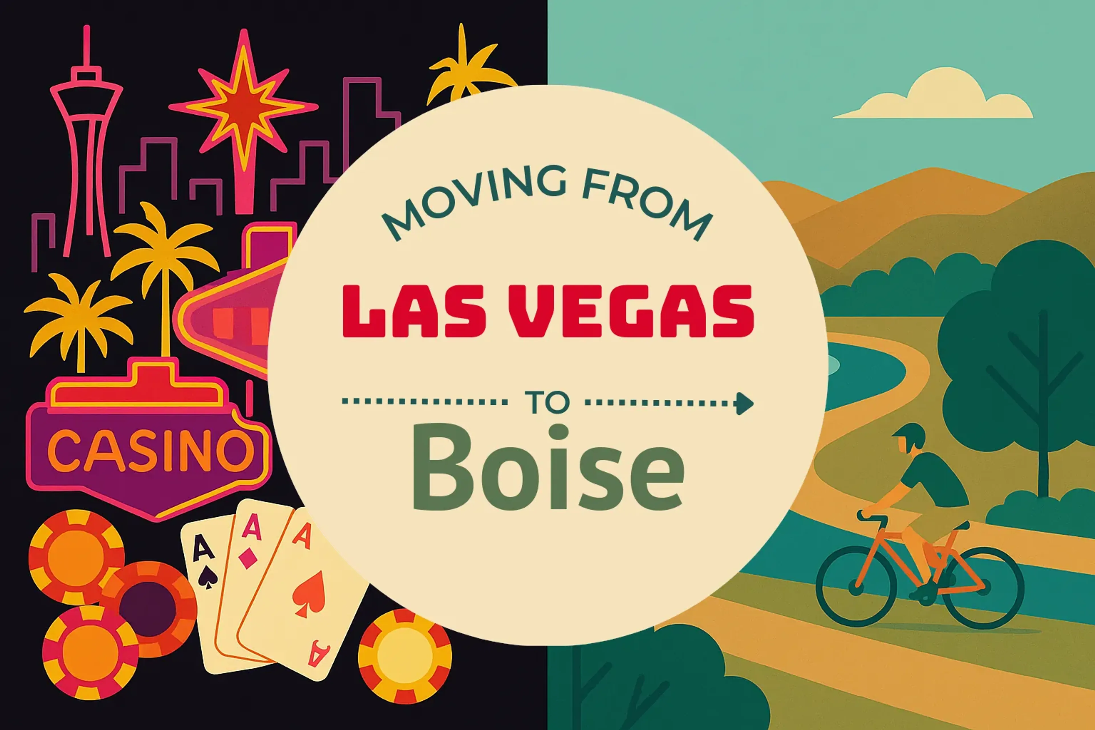 Side-by-side comparison of Las Vegas to Boise moving companies