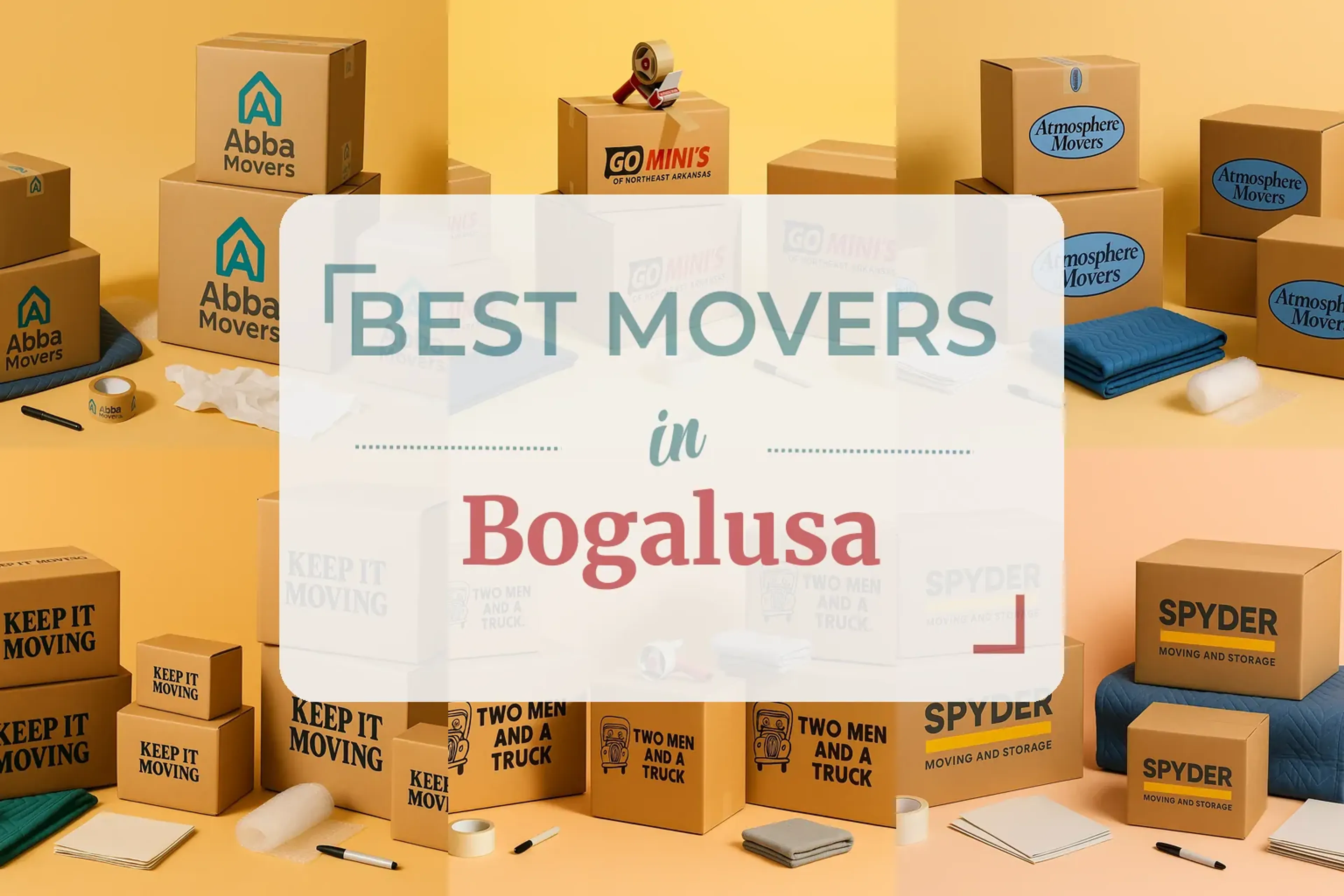 Side-by-side comparison of Bogalusa moving companies