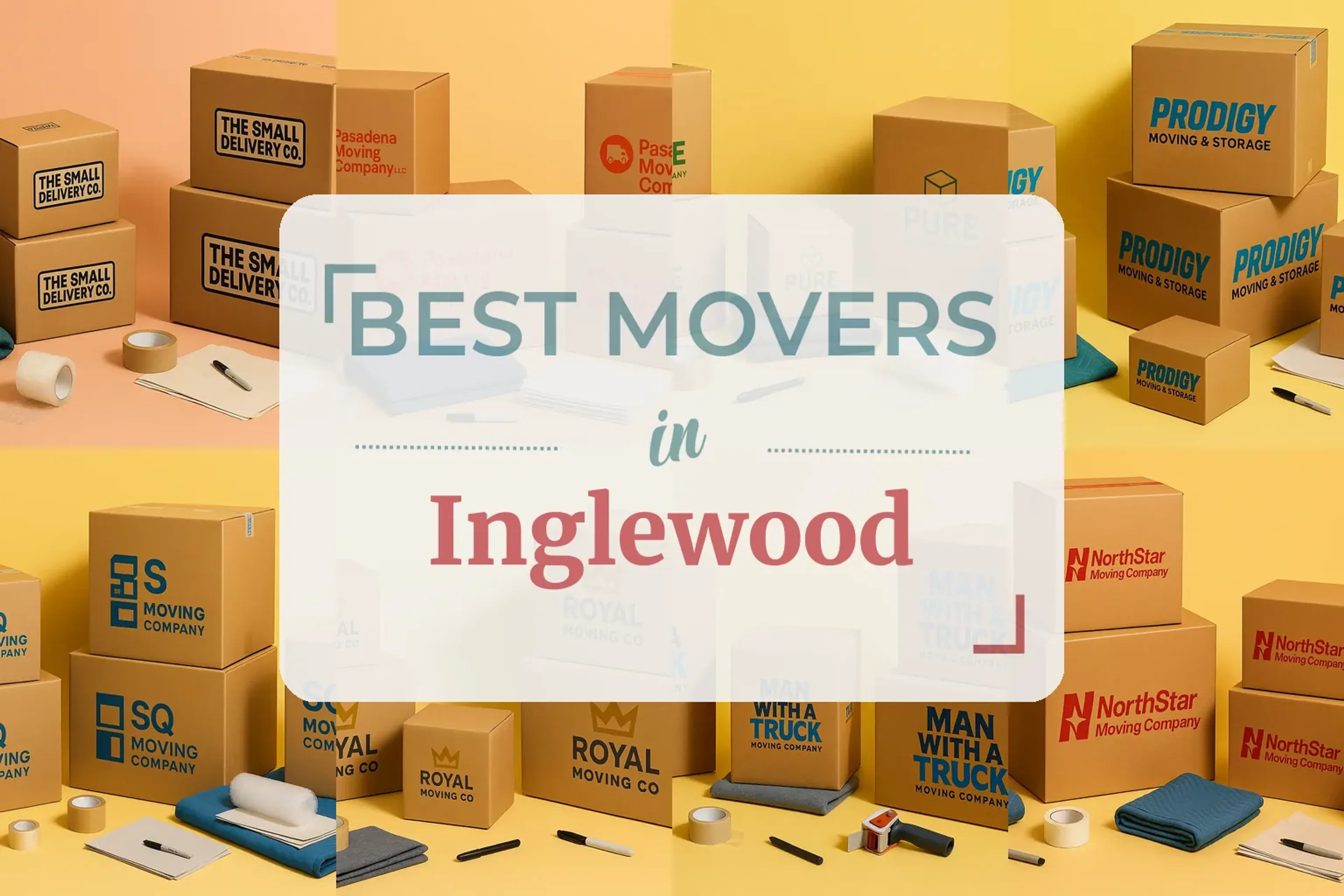 Side-by-side comparison of Inglewood moving companies