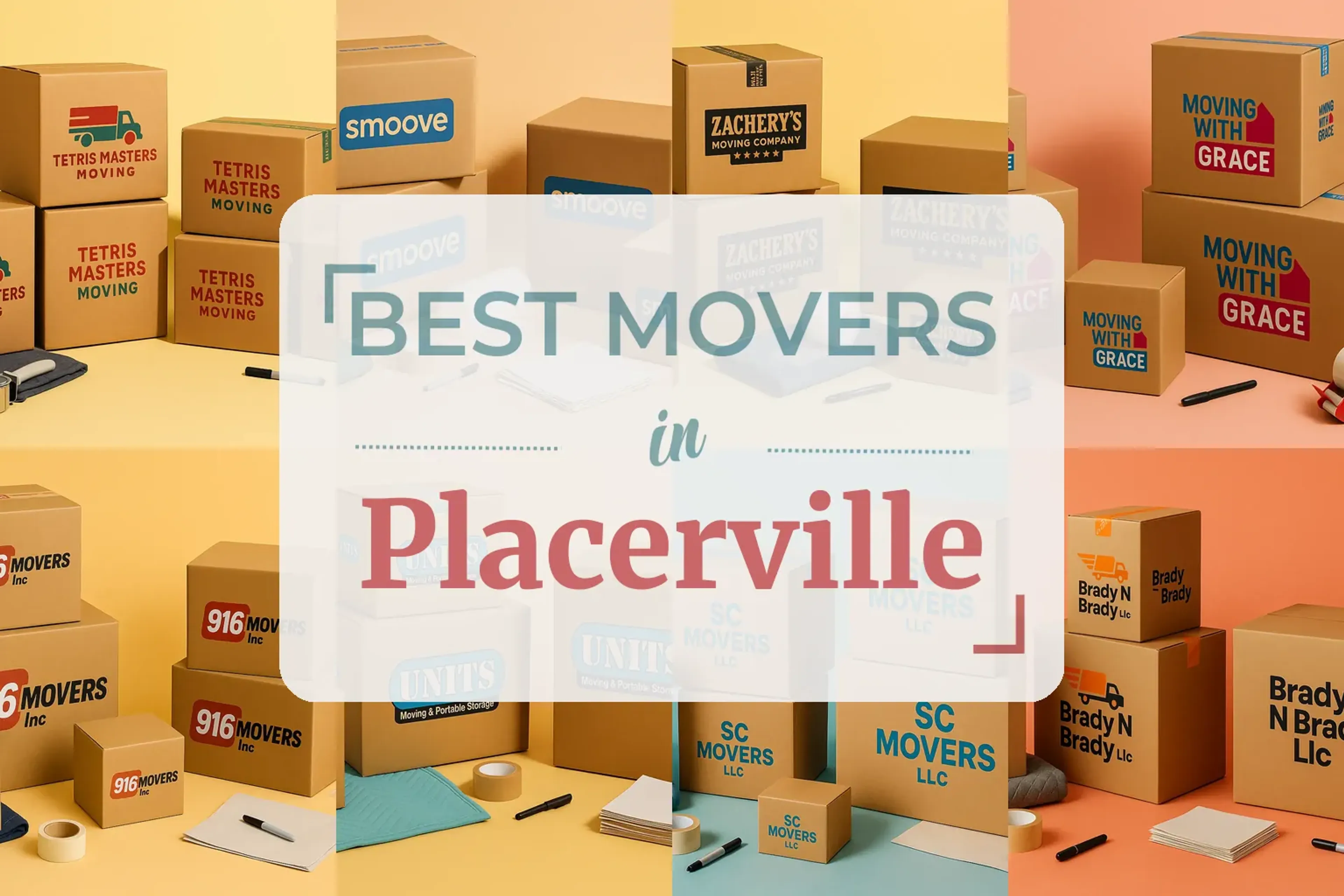 Side-by-side comparison of Placerville moving companies