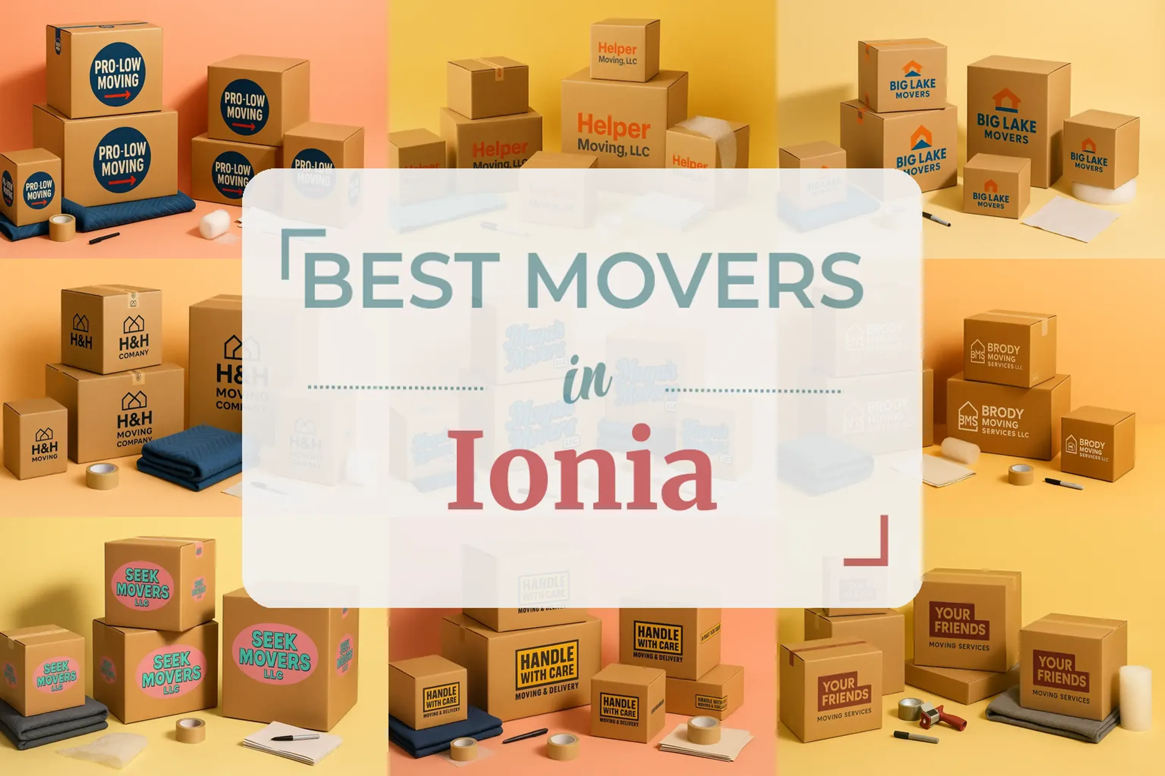 Side-by-side comparison of Ionia moving companies