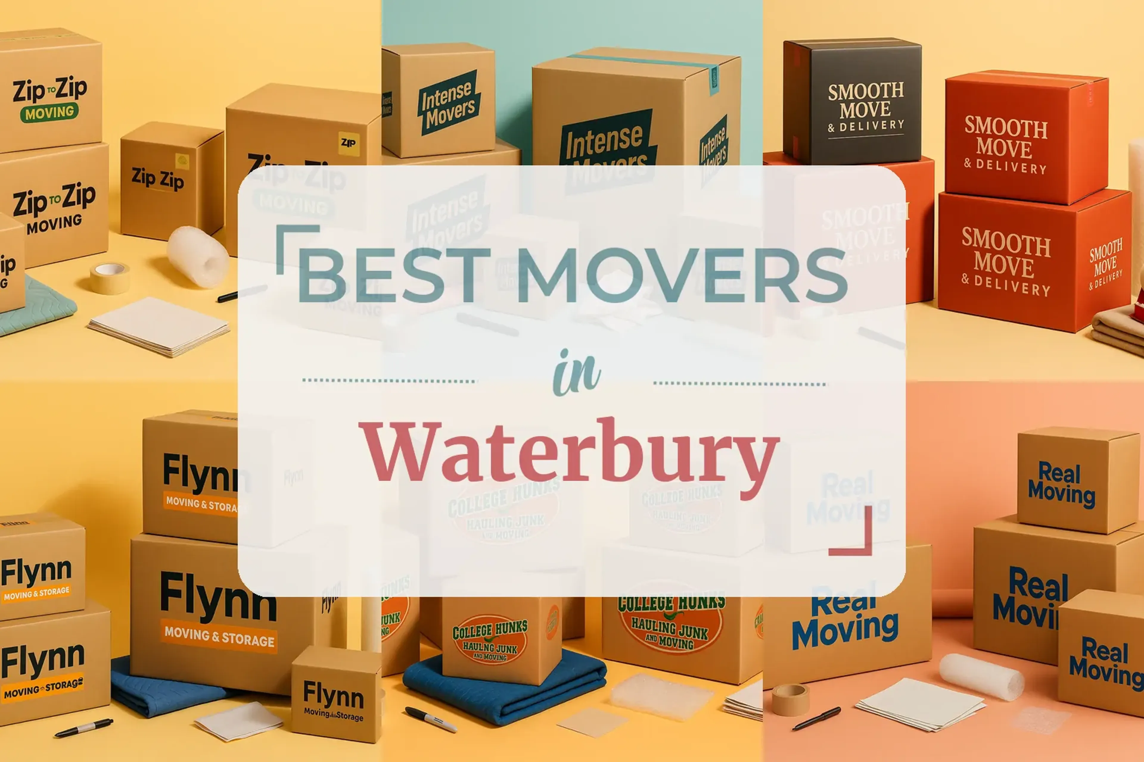 Side-by-side comparison of Waterbury moving companies