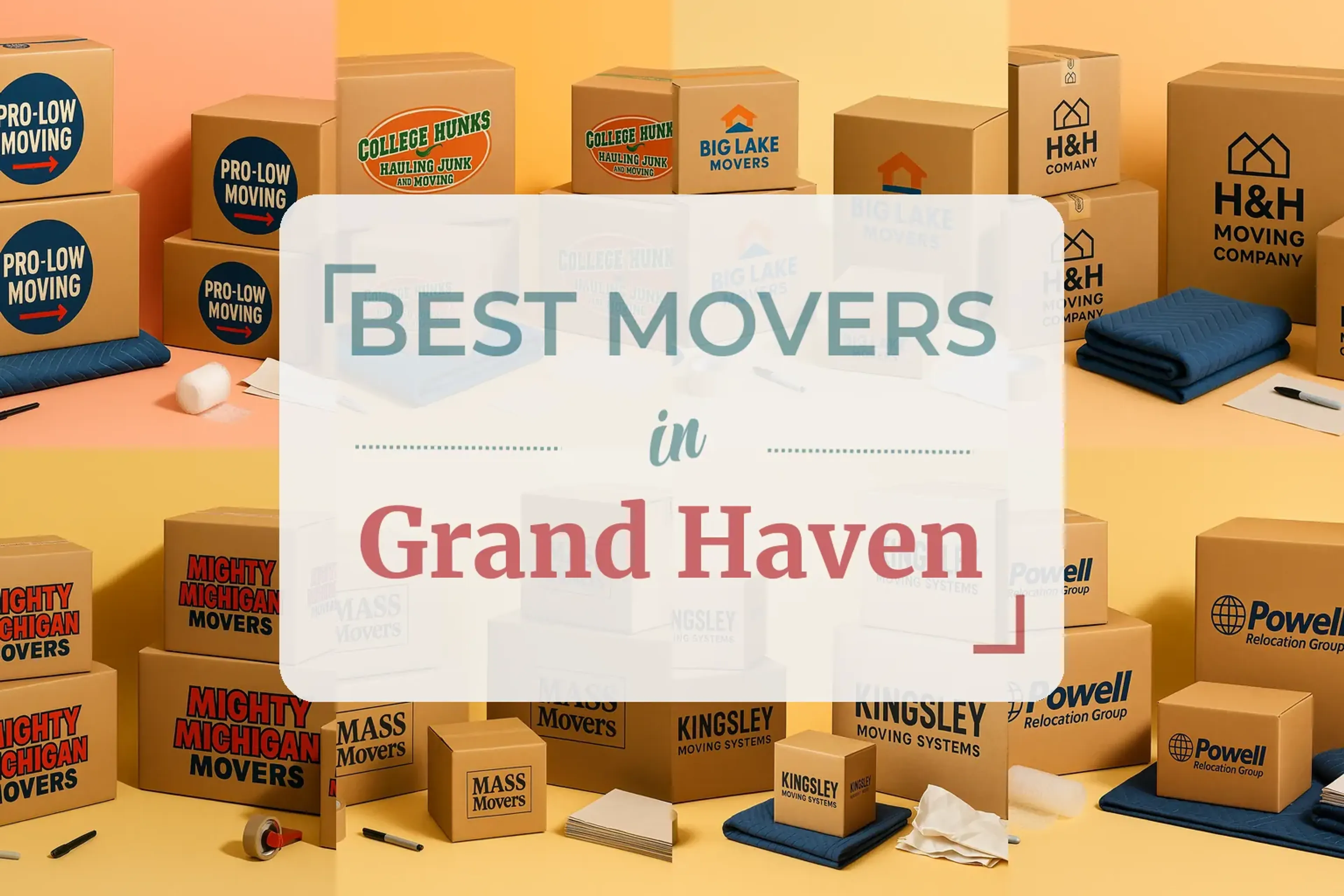 Side-by-side comparison of Grand Haven moving companies