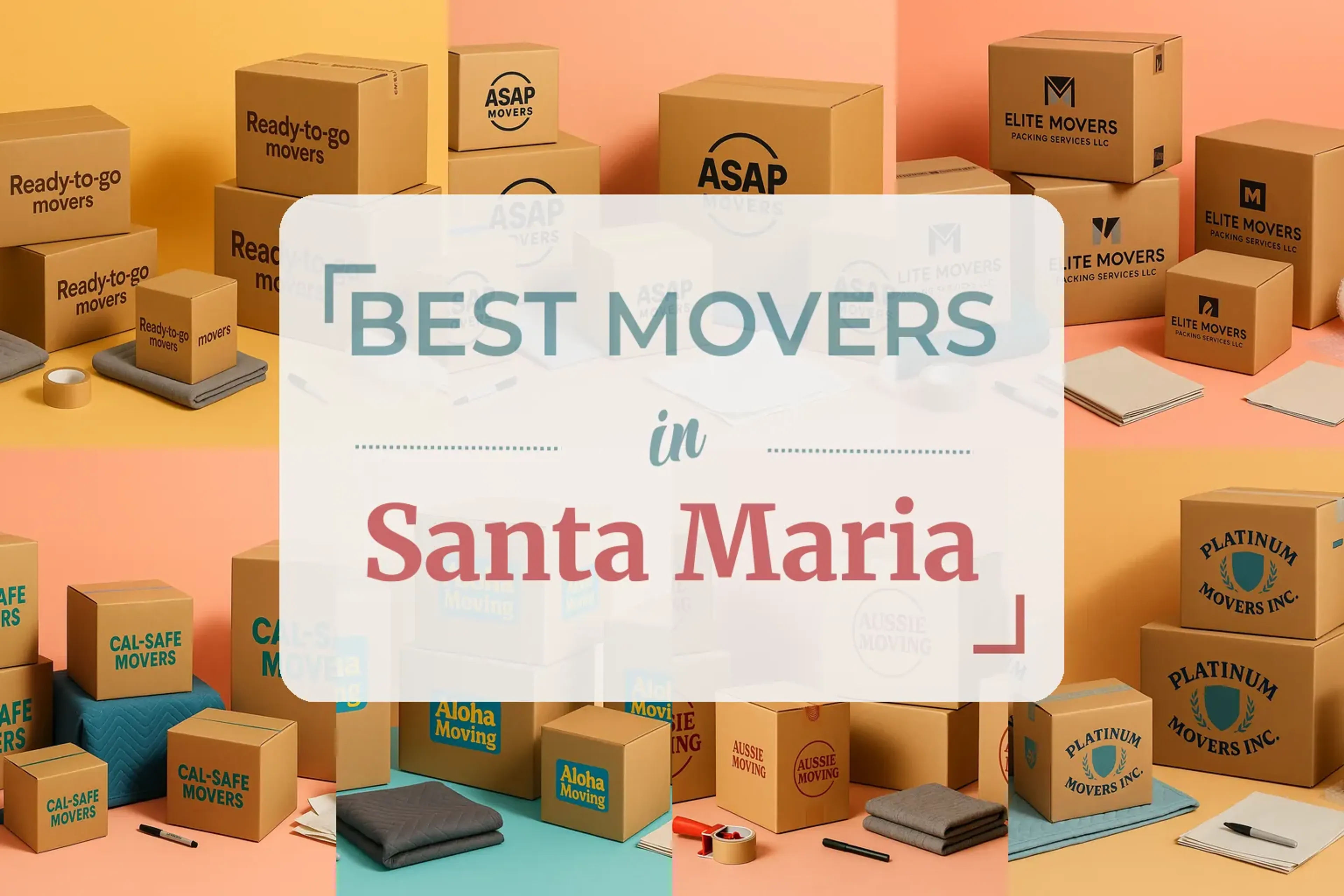 Side-by-side comparison of Santa Maria moving companies