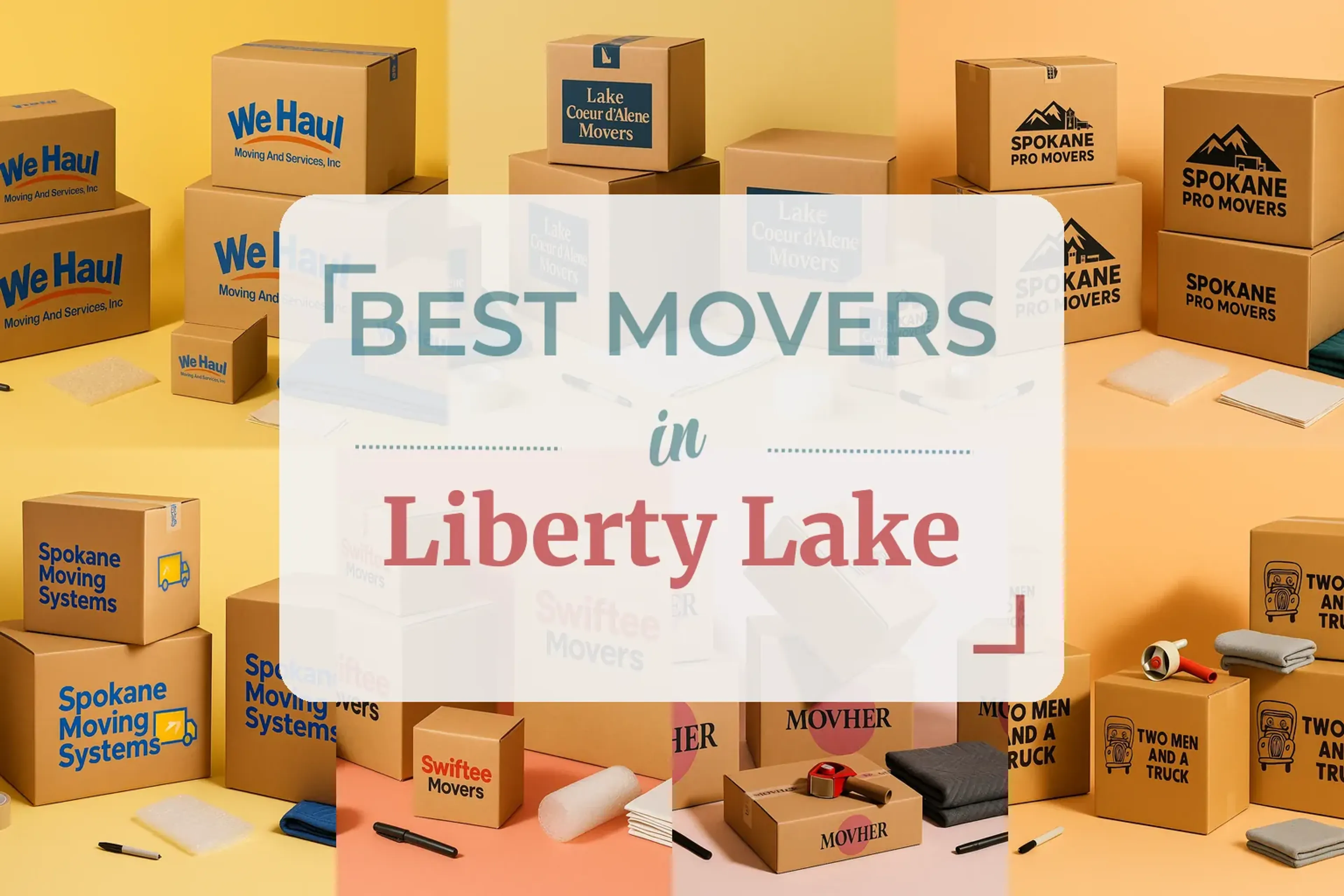 Side-by-side comparison of Liberty Lake moving companies