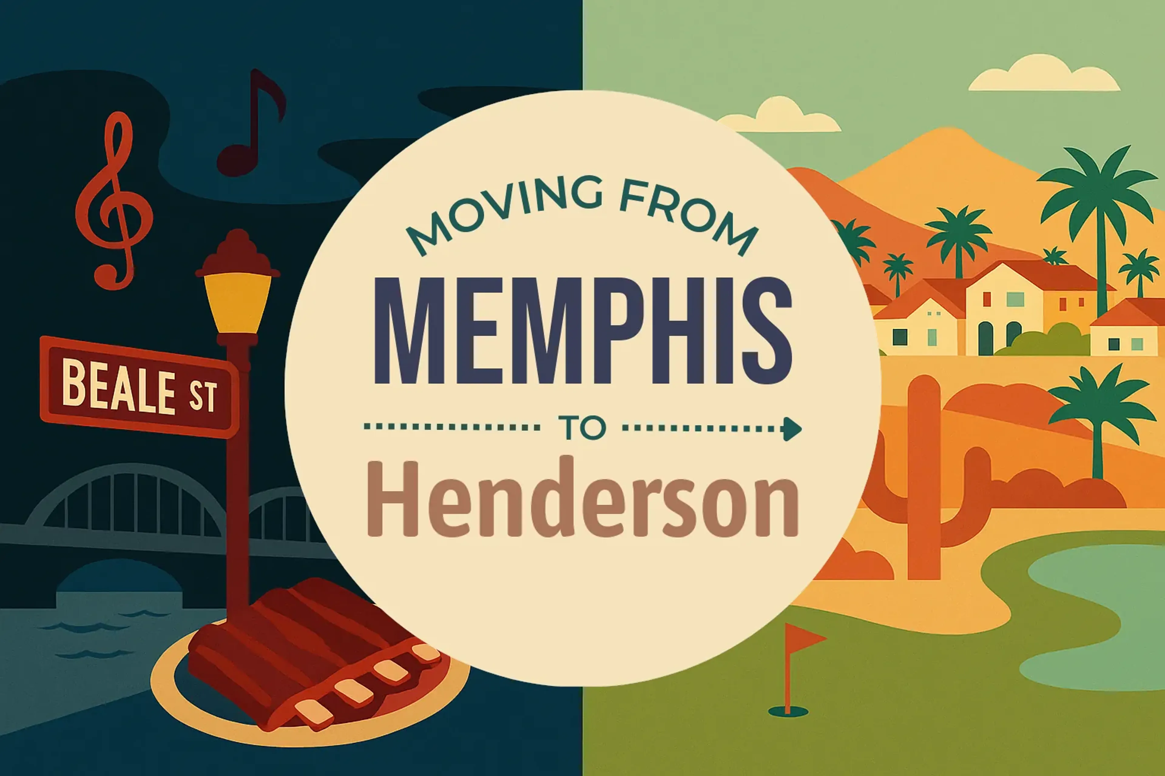 Side-by-side comparison of Memphis to Henderson moving companies