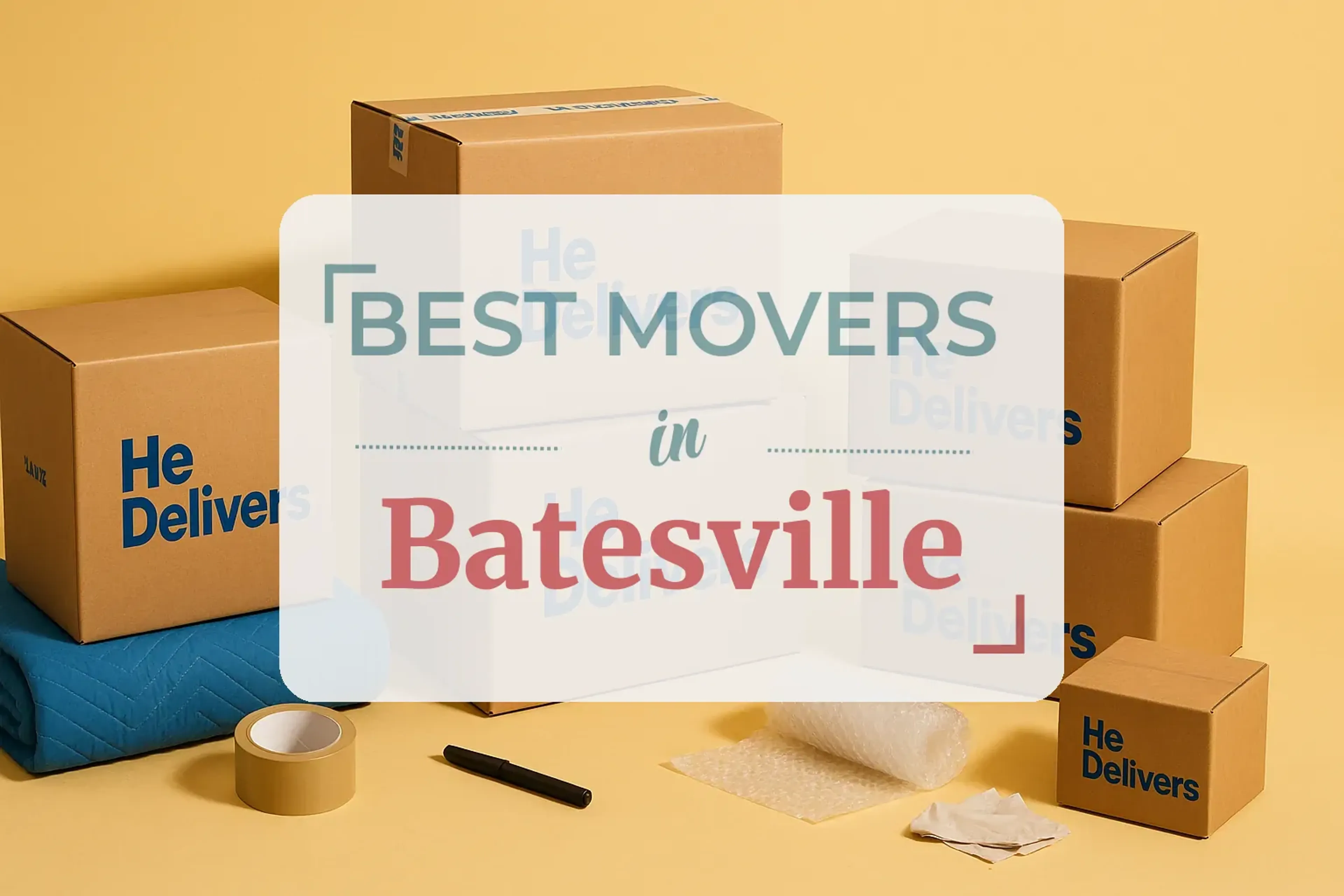 Side-by-side comparison of Batesville moving companies