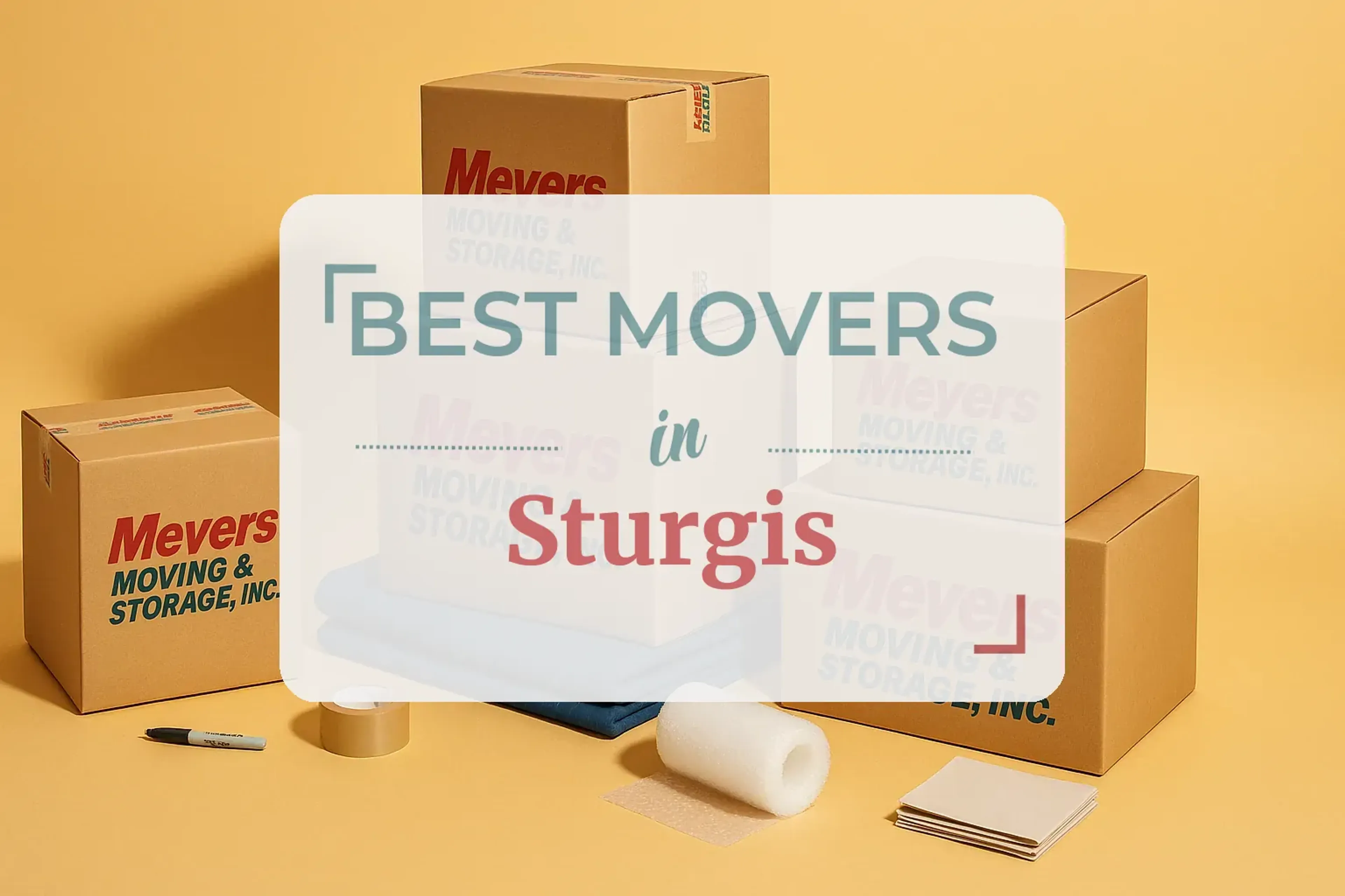 Side-by-side comparison of Sturgis moving companies