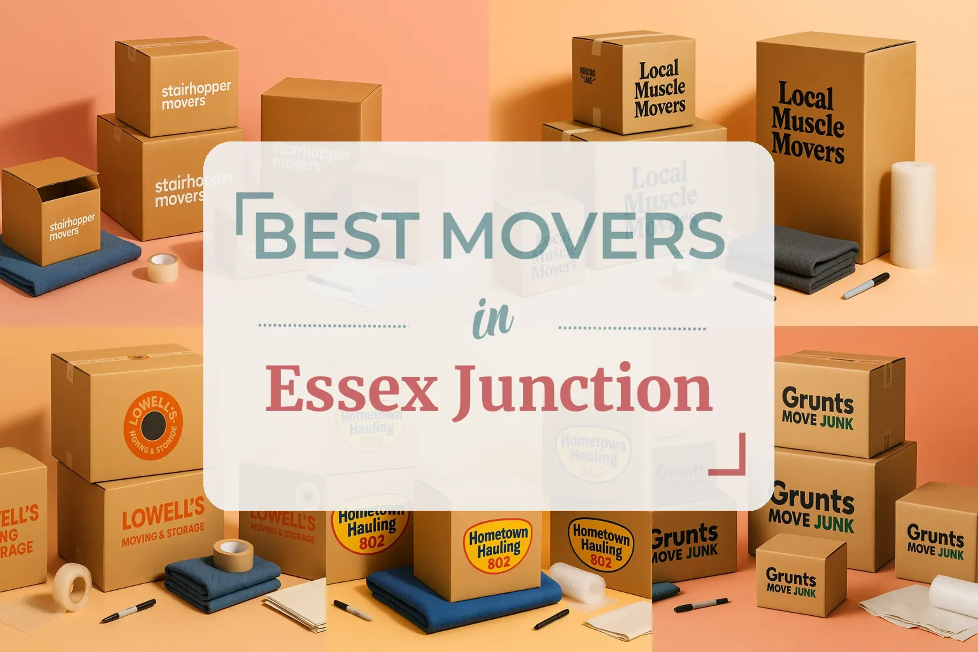 Side-by-side comparison of Essex Junction moving companies