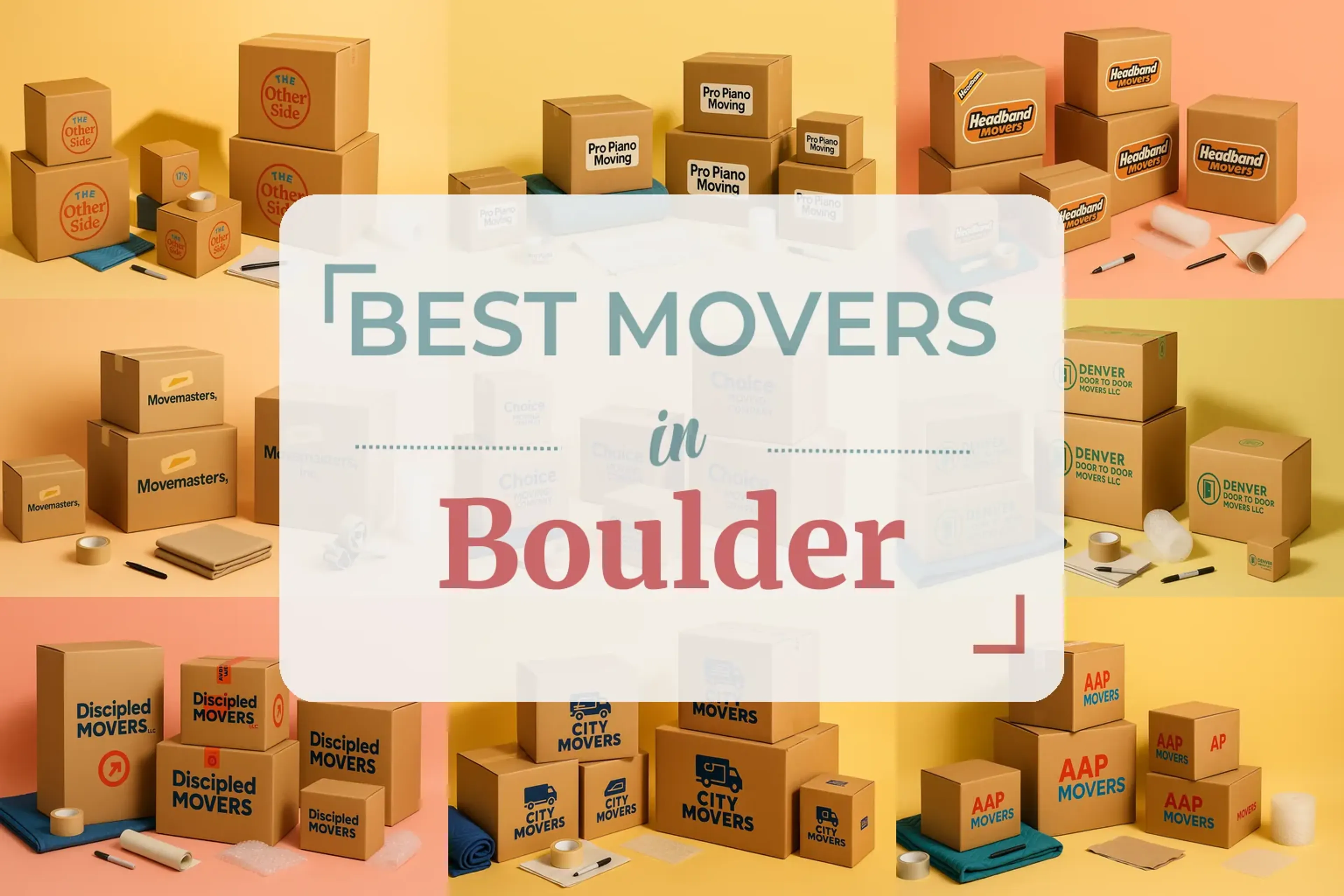 Side-by-side comparison of Boulder moving companies