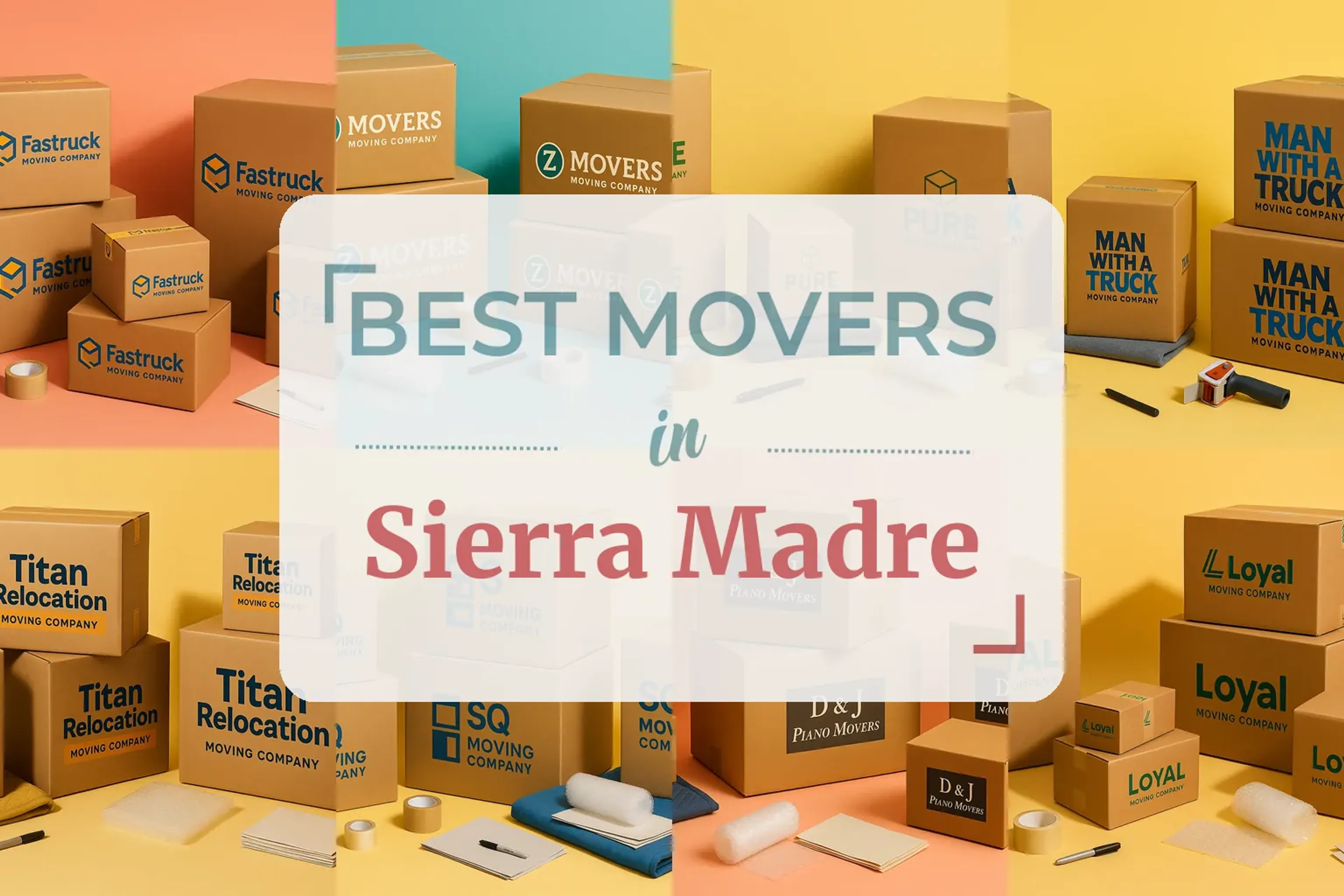 Side-by-side comparison of Sierra Madre moving companies