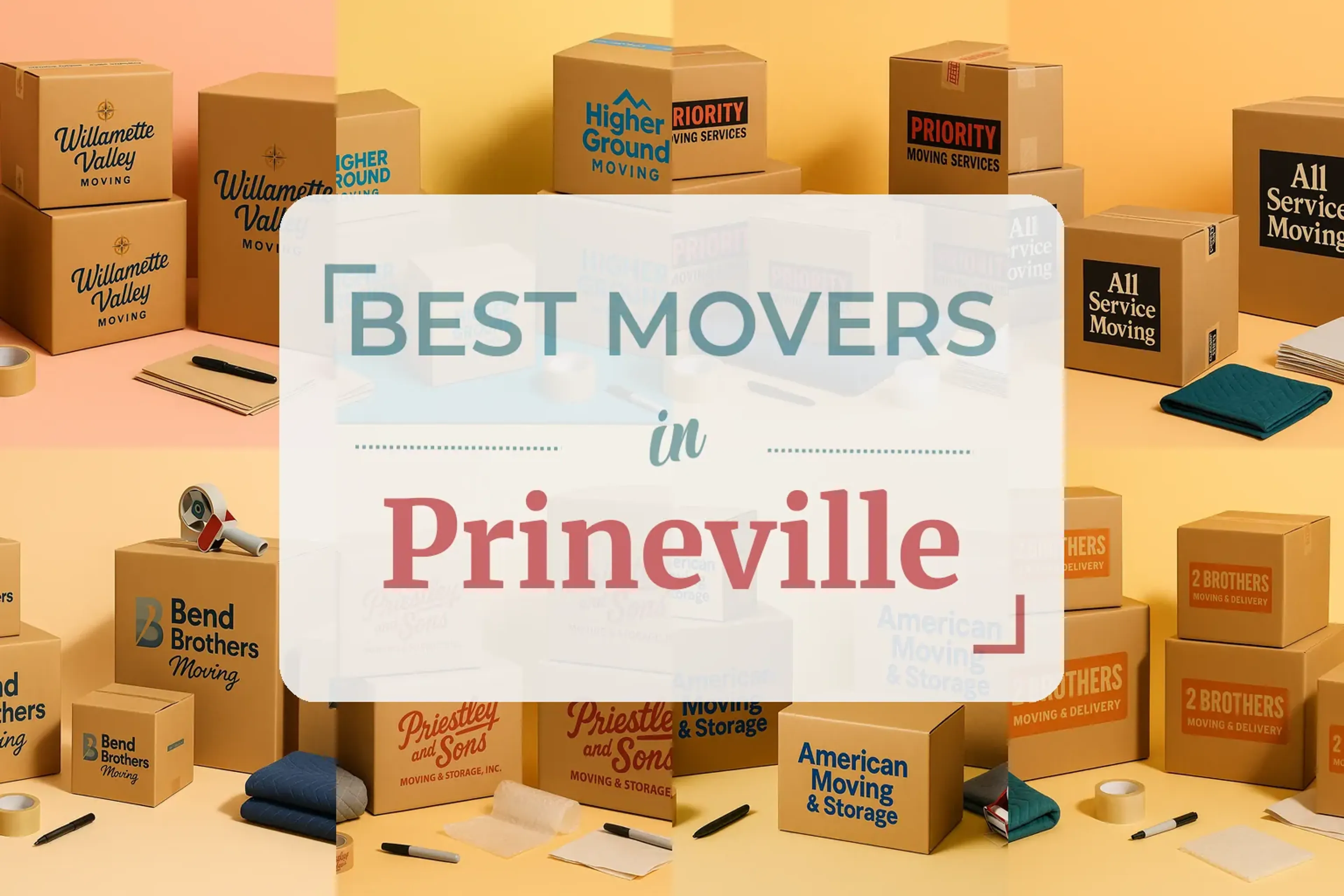 Side-by-side comparison of Prineville moving companies
