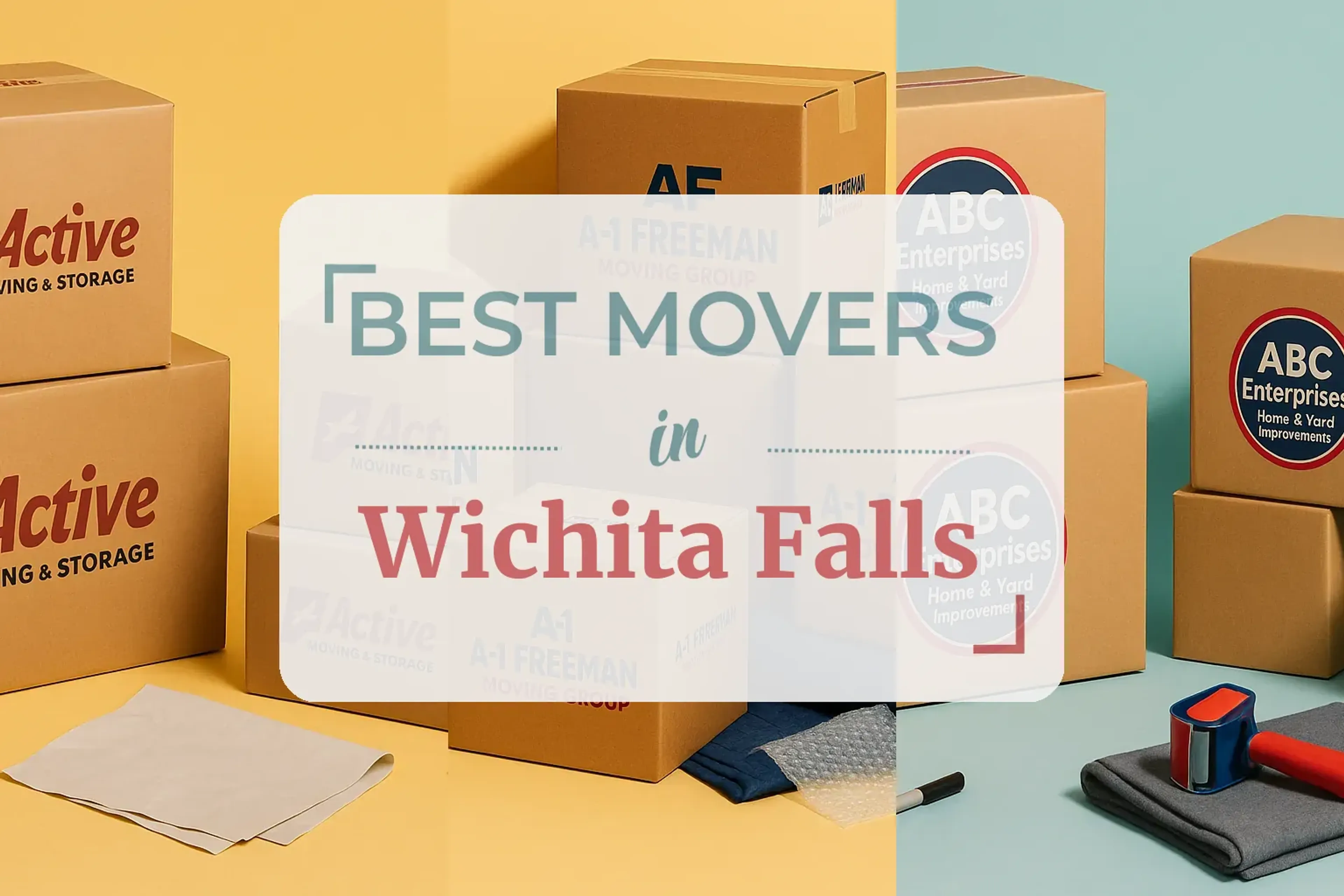 Side-by-side comparison of Wichita Falls moving companies