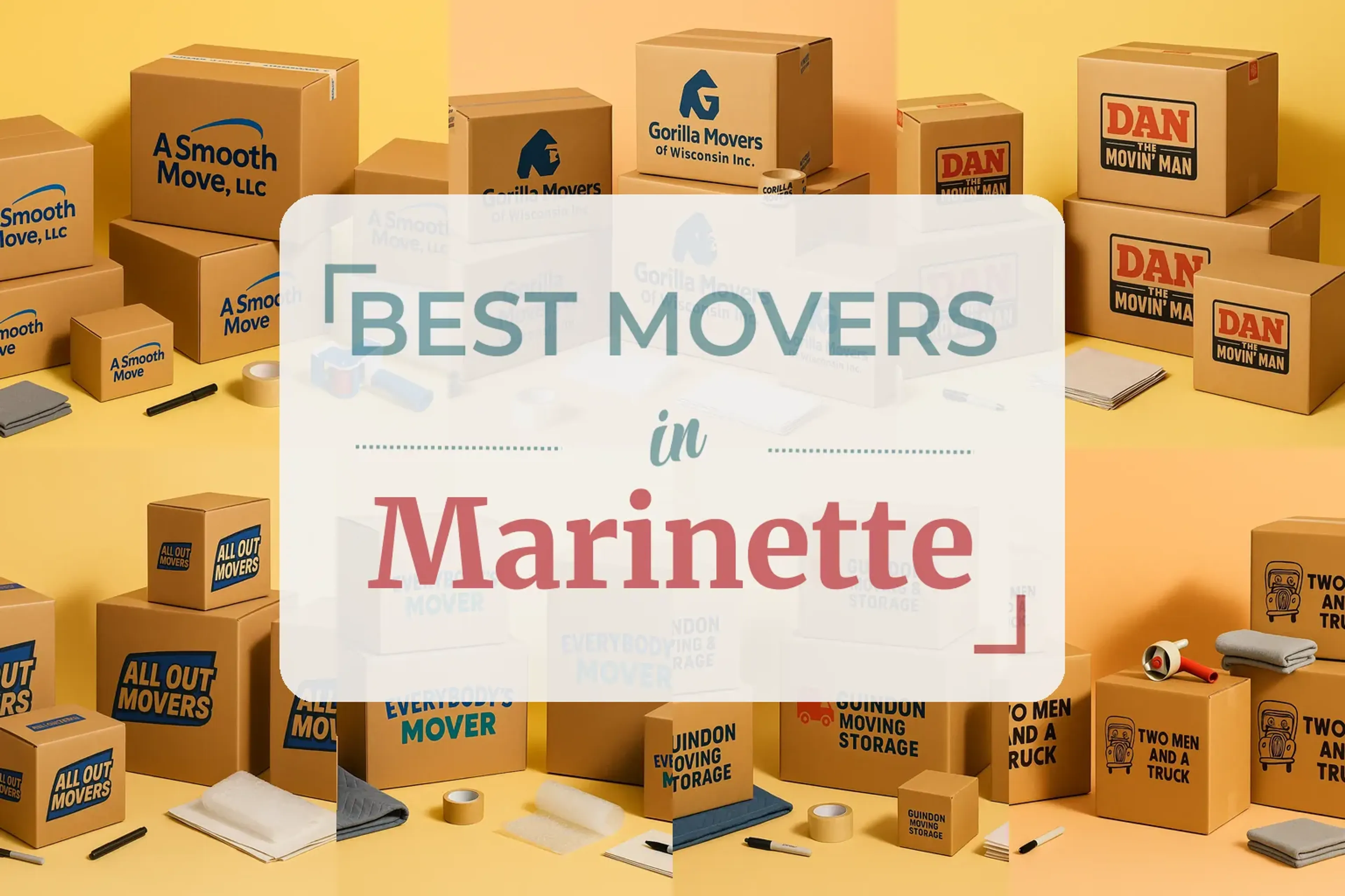 Side-by-side comparison of Marinette moving companies
