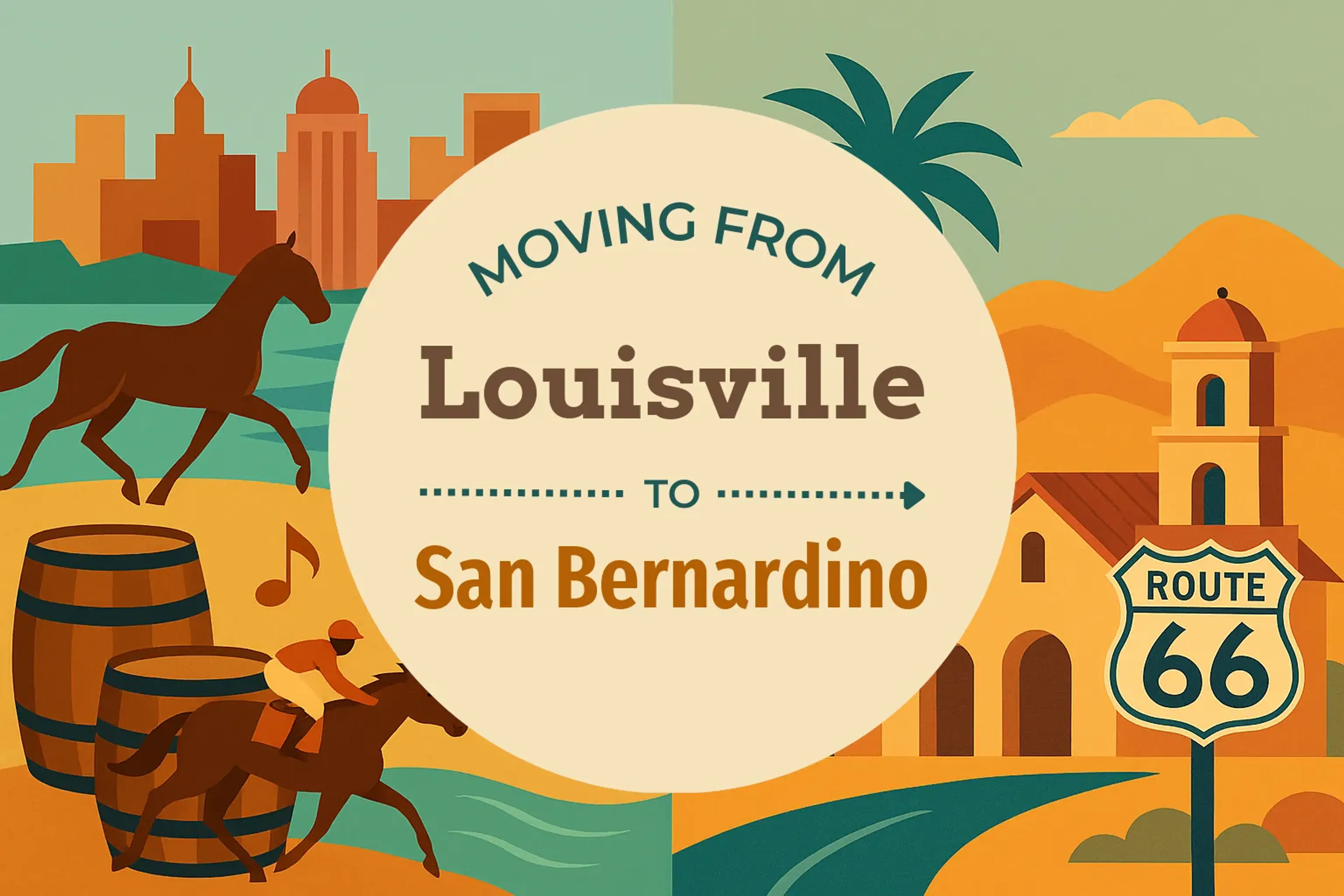 Side-by-side comparison of Louisville to San Bernardino moving companies