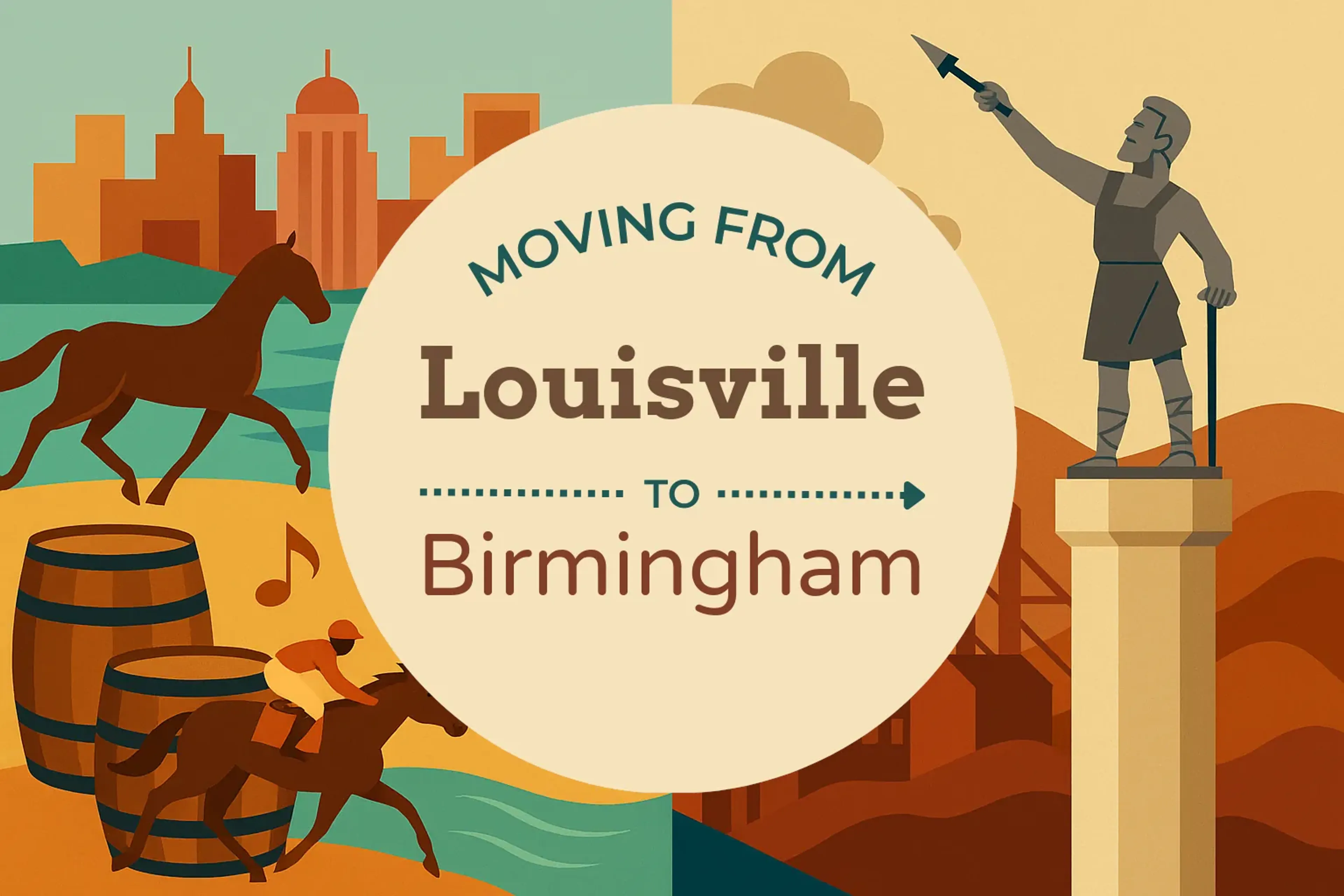 Side-by-side comparison of Louisville to Birmingham moving companies