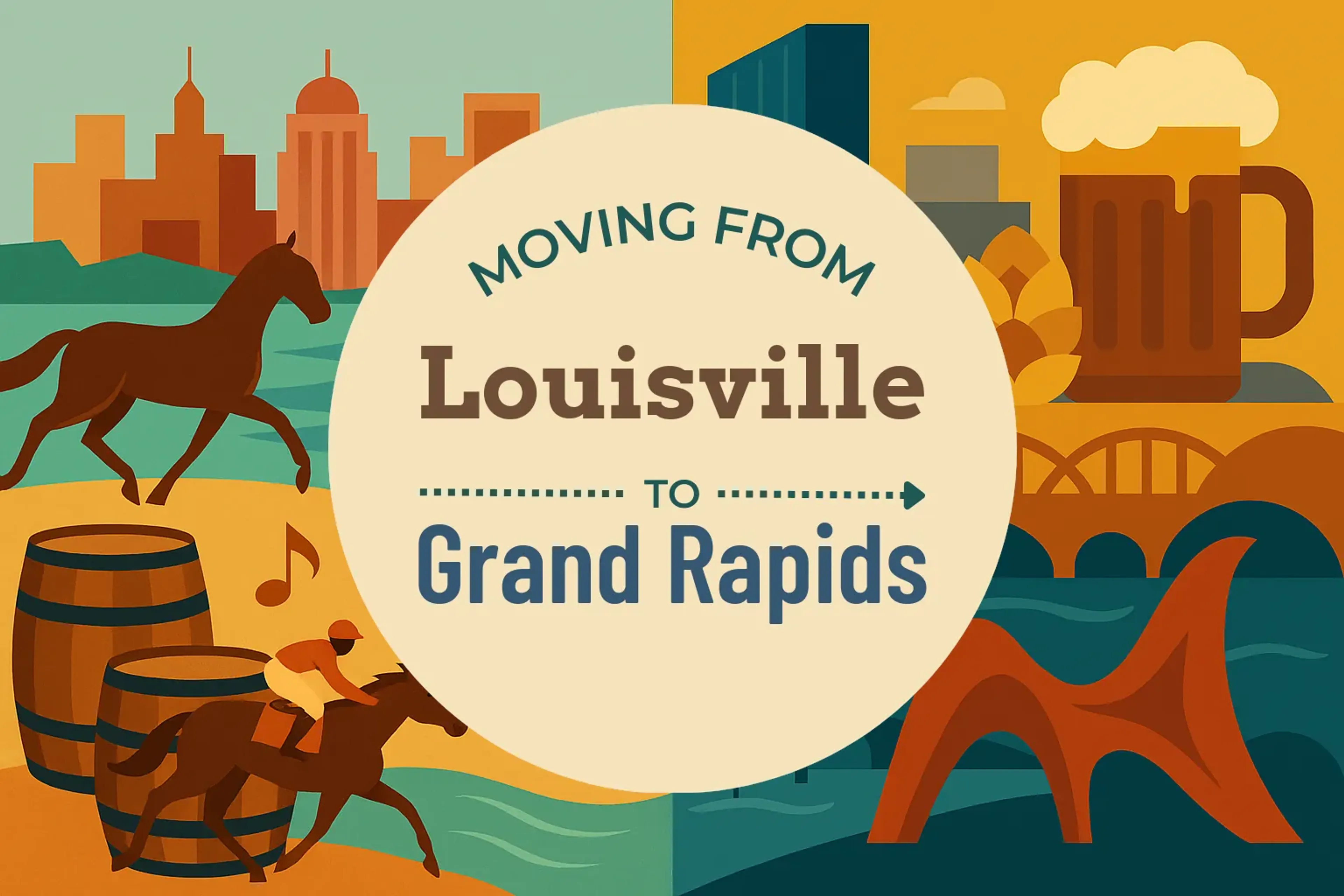Side-by-side comparison of Louisville to Grand Rapids moving companies