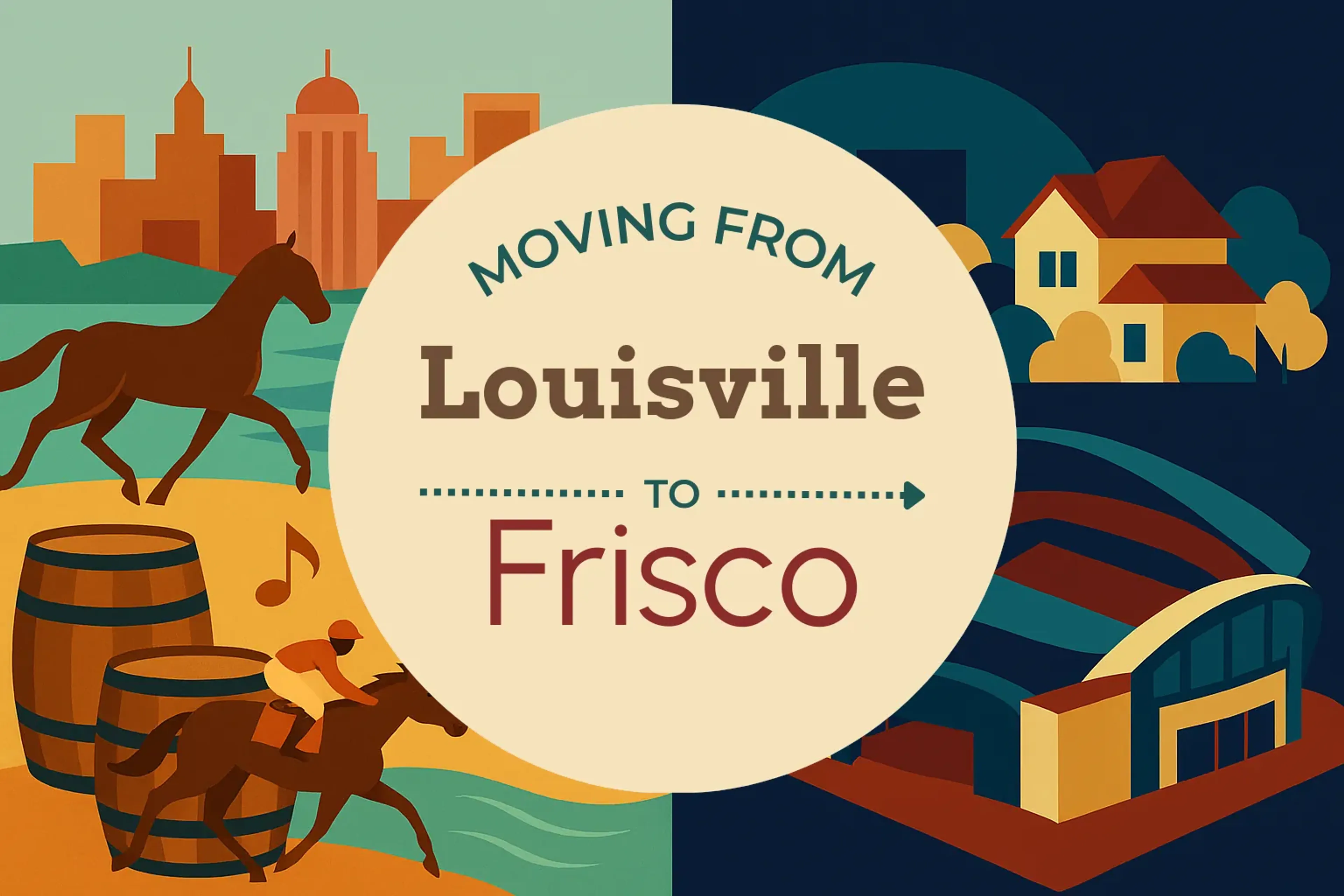 Side-by-side comparison of Louisville to Frisco moving companies