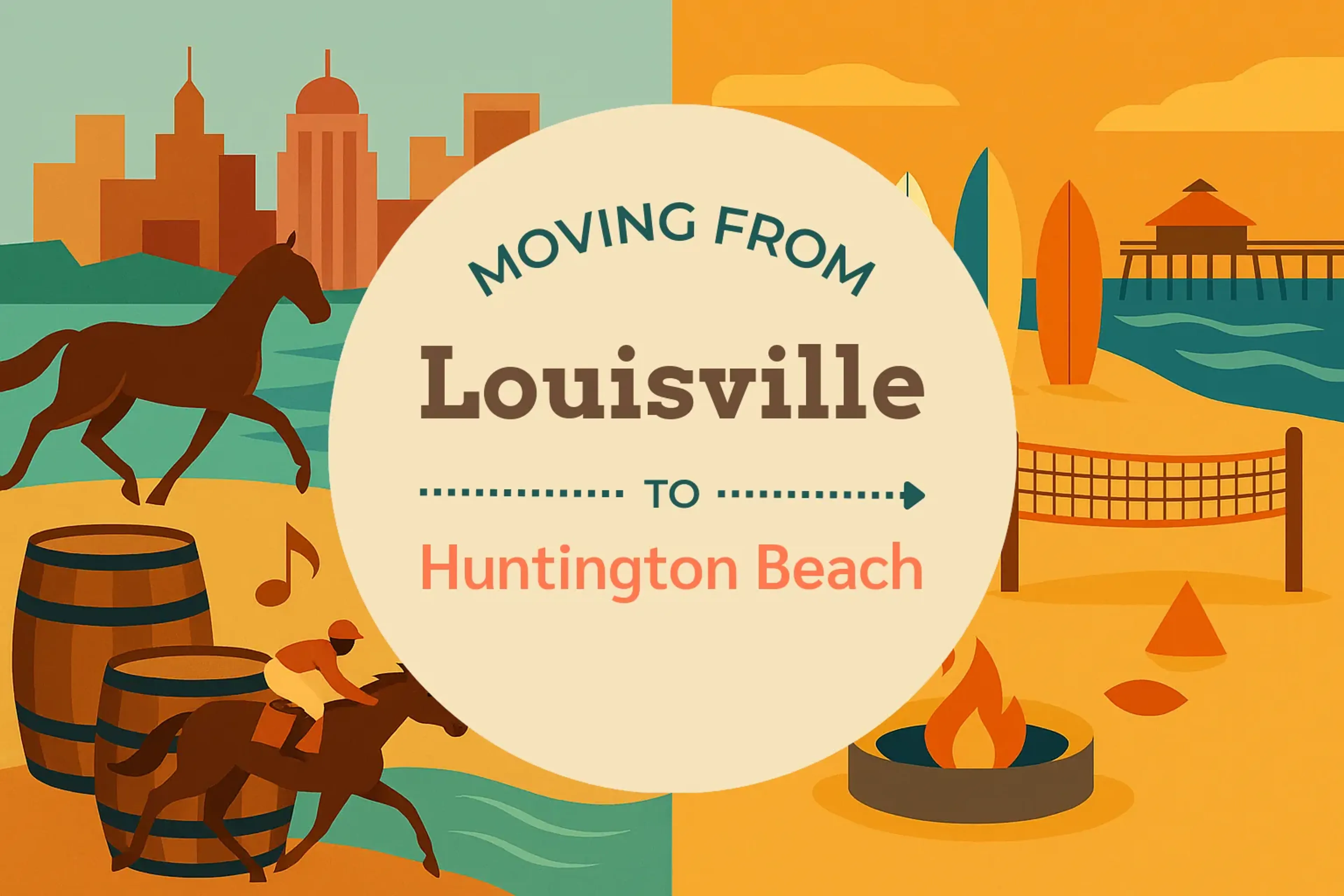 Side-by-side comparison of Louisville to Huntington Beach moving companies