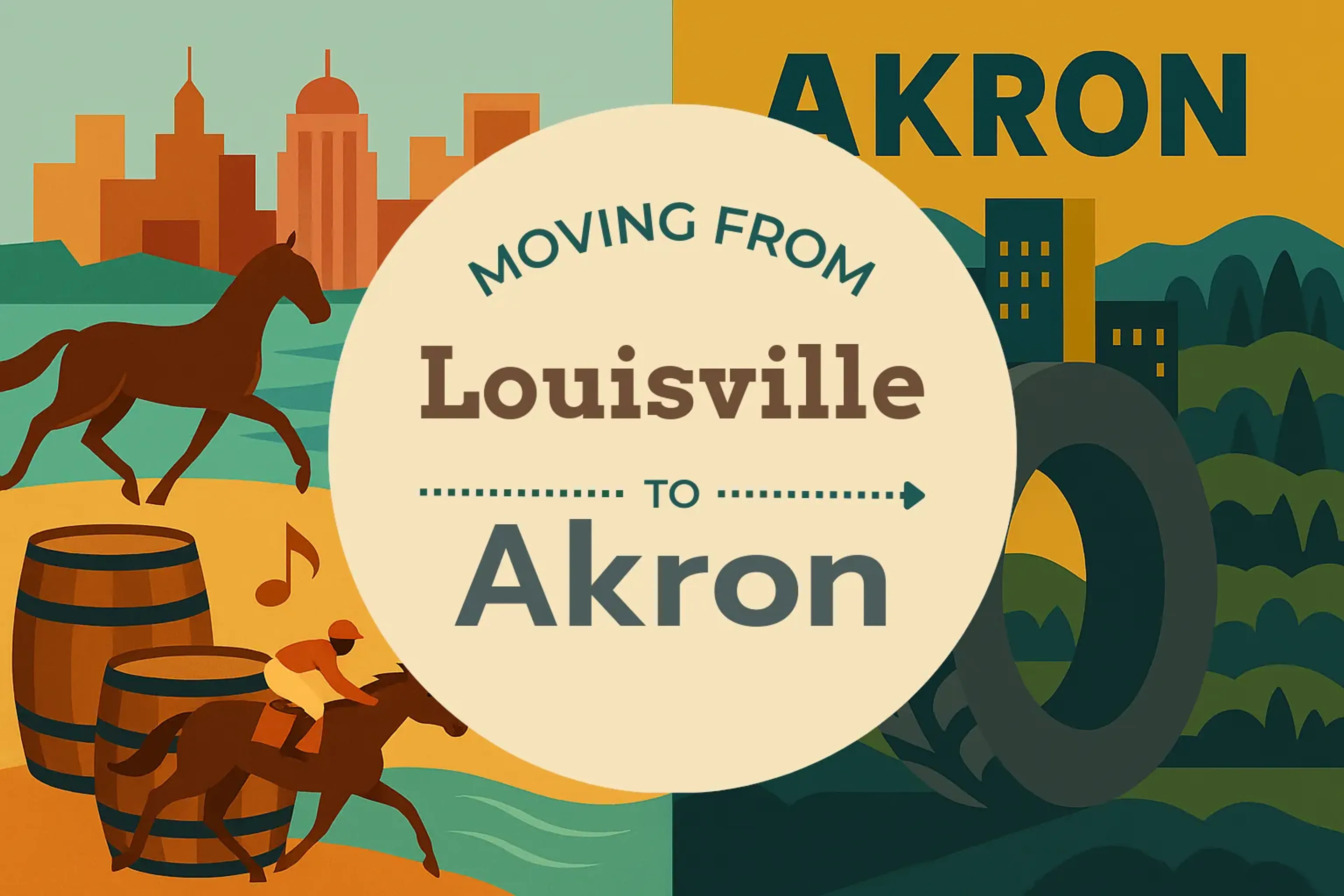 Side-by-side comparison of Louisville to Akron moving companies