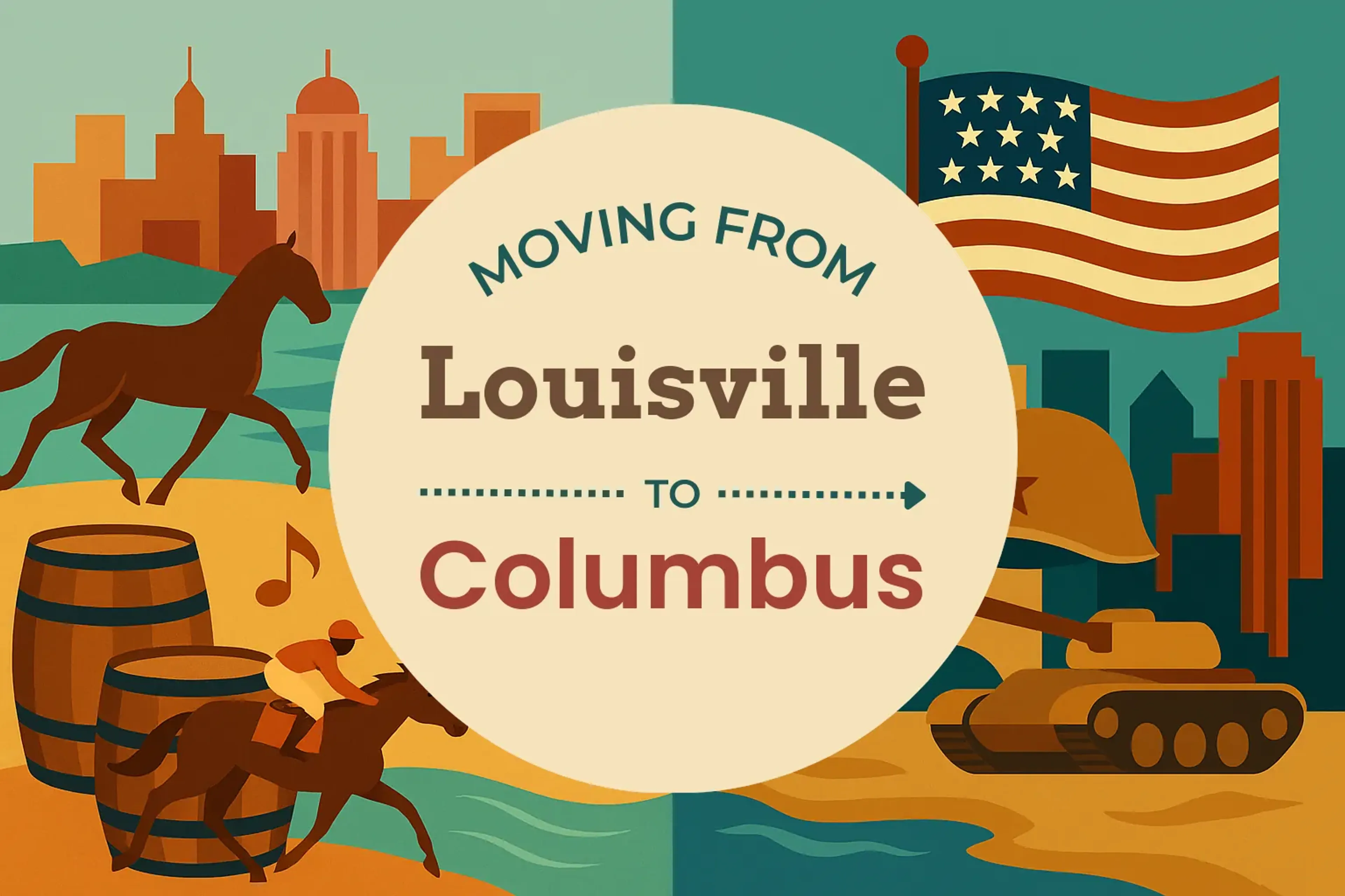 Side-by-side comparison of Louisville to Columbus moving companies