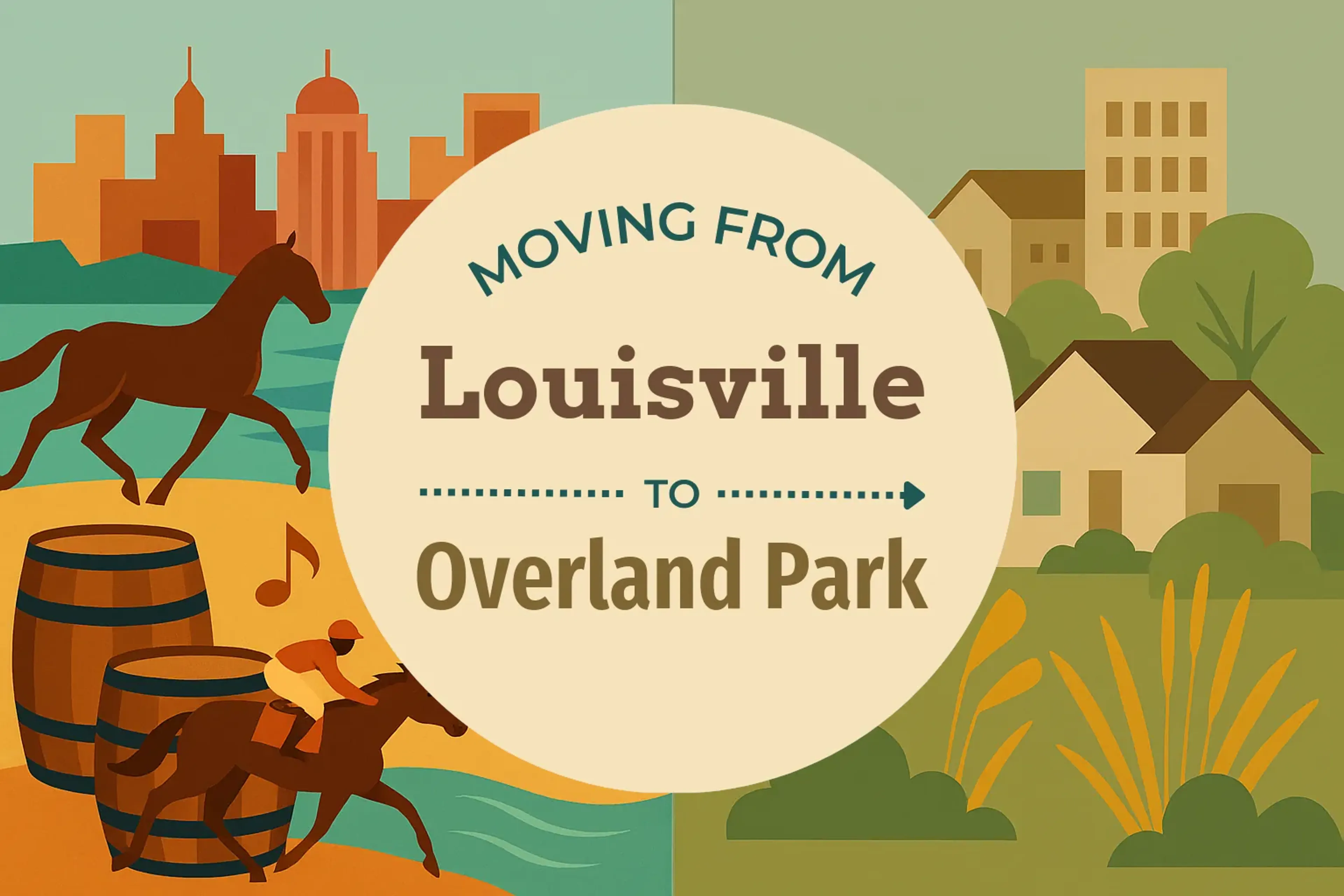Side-by-side comparison of Louisville to Overland Park moving companies