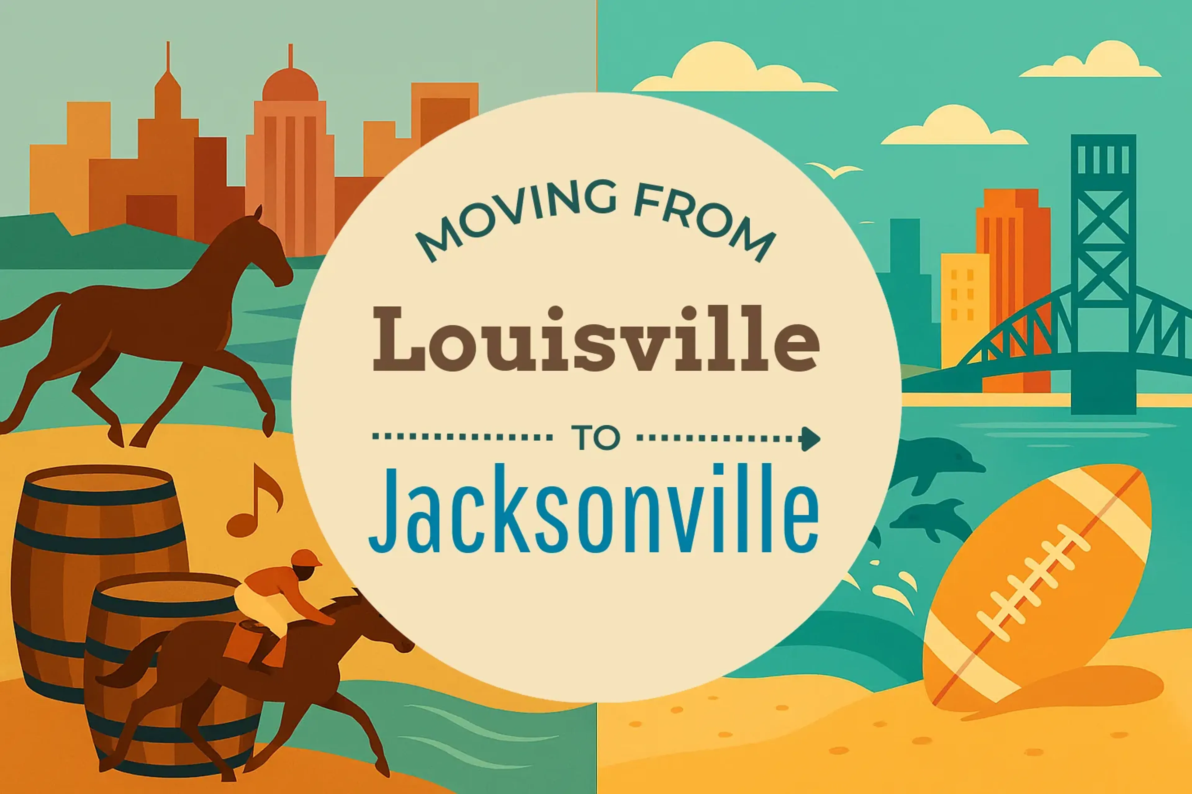 Side-by-side comparison of Louisville to Jacksonville moving companies