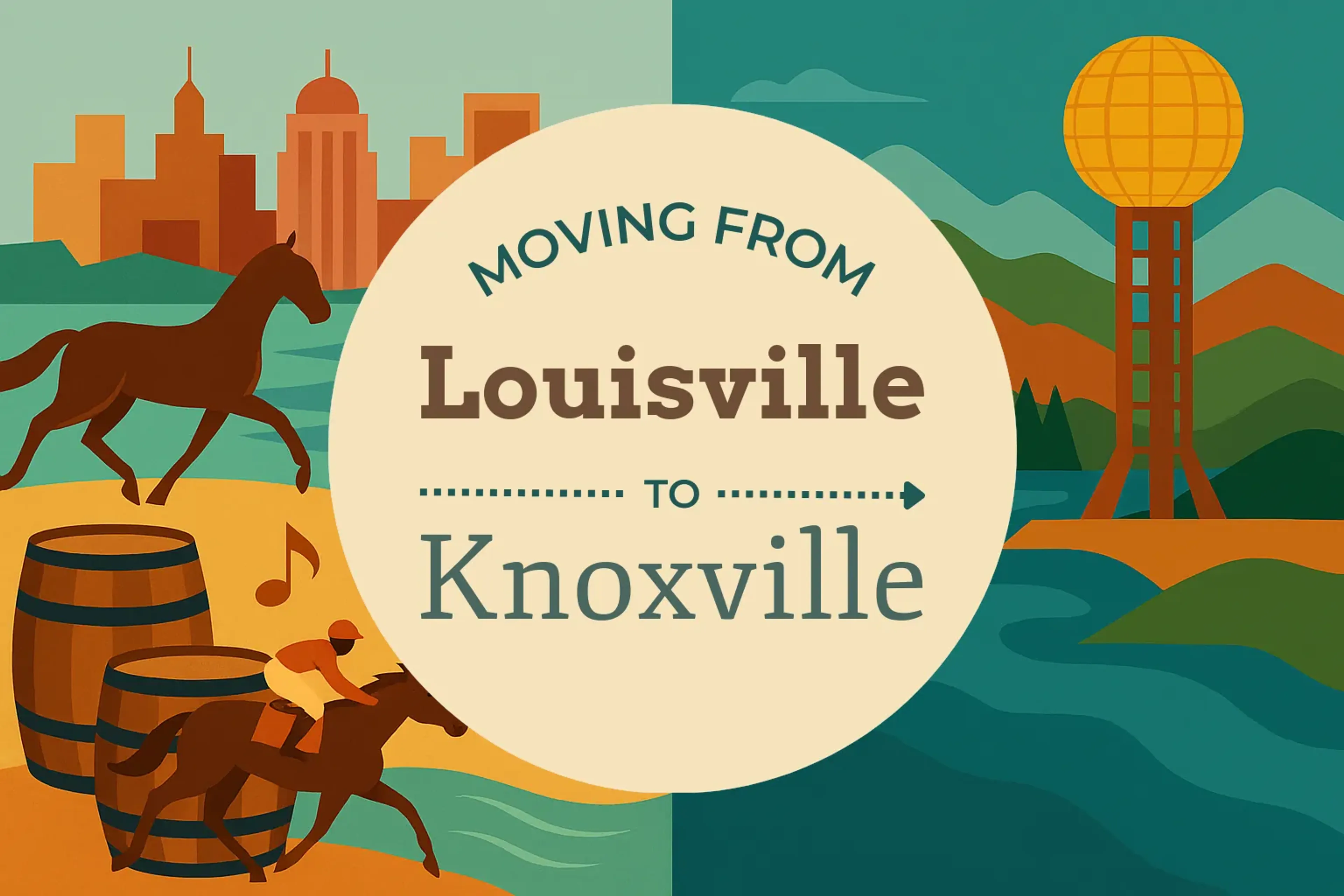 Side-by-side comparison of Louisville to Knoxville moving companies