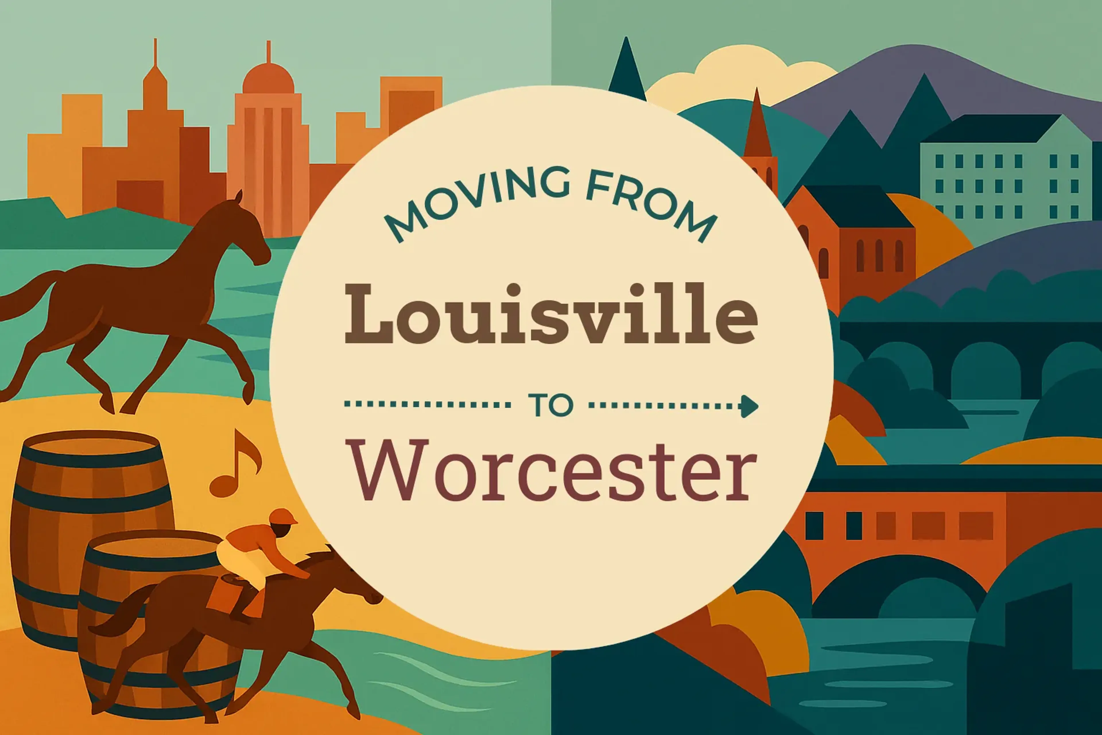 Side-by-side comparison of Louisville to Worcester moving companies