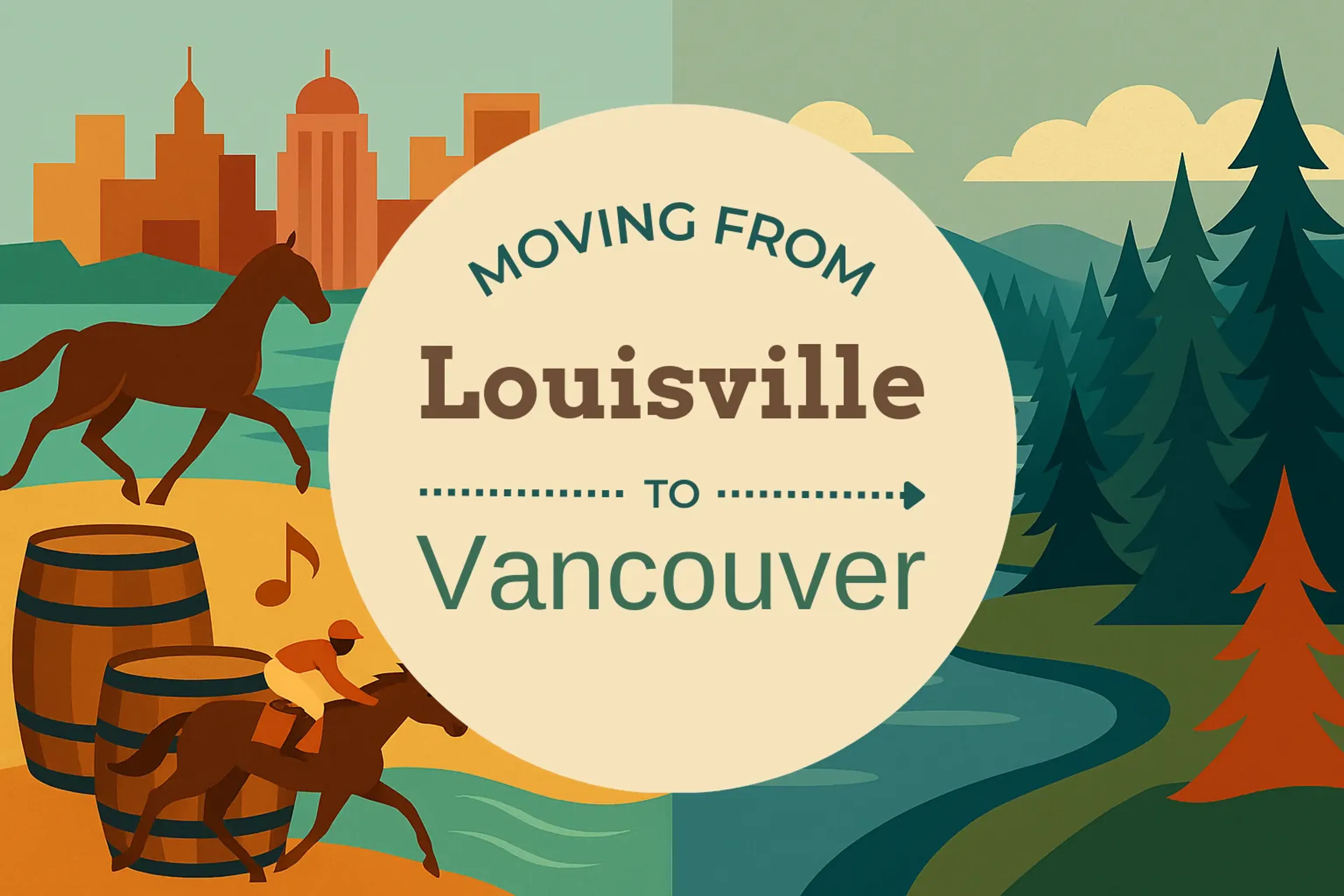 Side-by-side comparison of Louisville to Vancouver moving companies